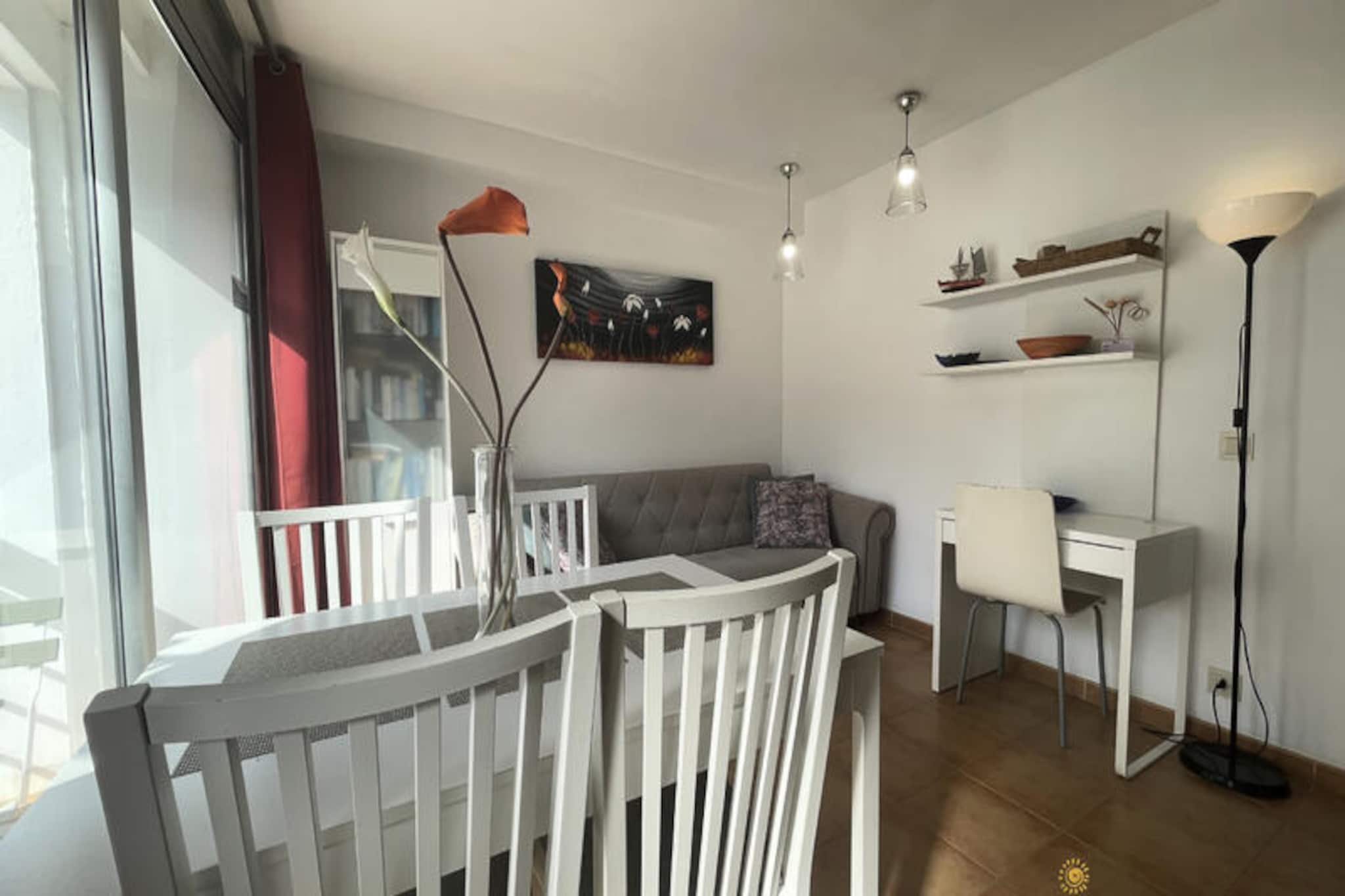 Just steps away from the golden sands of Puerto Pollensa, this welcoming two-story apartment invites you to experience the charm of Mallorca’s coastal lifestyle. Whether you’re planning a romantic getaway, a family vacation, or a trip with friends, this property offers the perfect blend of comfort and convenience. Imagine waking up to the gentle sea breeze, strolling to the nearby promenade, and exploring the vibrant local scene filled with restaurants, cafes, and shops. With its prime location just 20 meters from the beach, every moment feels effortlessly relaxing. \n\nSpanning two levels, the apartment is thoughtfully designed to cater to your needs. The ground floor features a fully equipped kitchen, a cozy living-dining area with a bright balcony, a bathroom with both a bathtub and shower, and a bedroom with two single beds. Upstairs, you’ll find a spacious bedroom with a double bed, a sofa, a private living area, and an en-suite bathroom with a shower. The spiral staircase connecting the two floors adds a touch of character to the space, while modern amenities like free Wi-Fi and provided linens ensure a hassle-free stay. Cyclists will appreciate the secure storage area and proximity to spectacular cycling routes. \n\nPuerto Pollensa’s lively promenade, fine dining options like Restaurante Stay and Cappuccino, and essential facilities such as supermarkets and pharmacies are all within walking distance. For larger groups, the building’s additional apartments make it easy to stay close to loved ones while enjoying privacy. Though the apartment doesn’t offer sea views, the beach is just a short stroll away, promising endless days of sun-soaked relaxation. \n\nBook your stay today and discover why Puerto Pollensa is a favorite destination for travelers seeking a mix of adventure, tranquility, and Mediterranean charm.