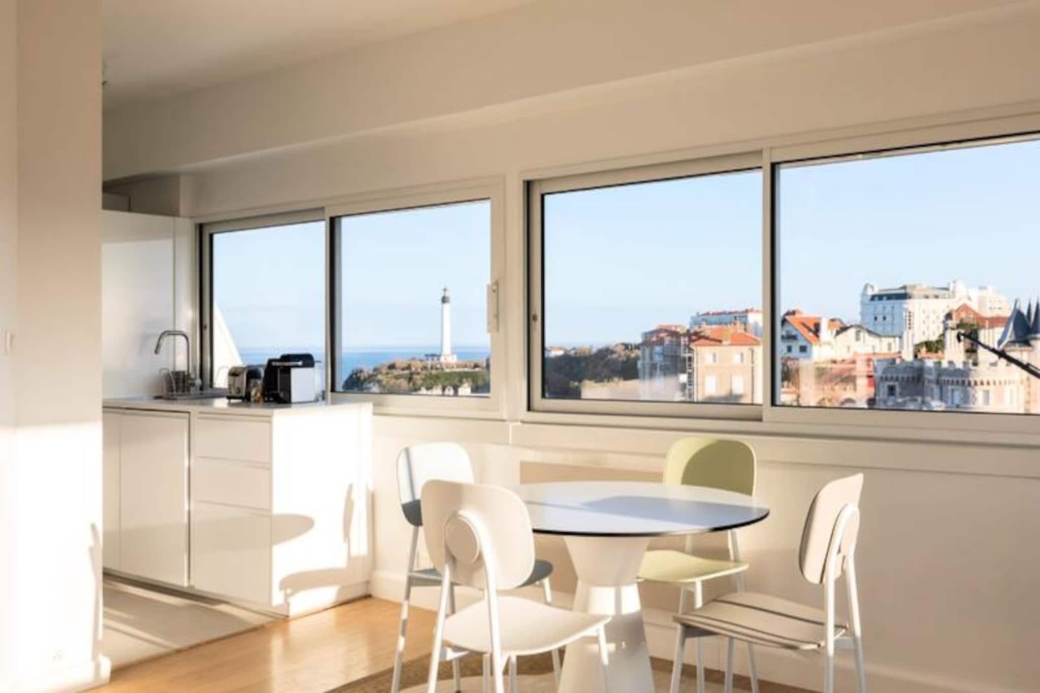 Duplex Panoramique à Biarritz, Vue Sur Mer Et Phare-Nicht zugeordnet