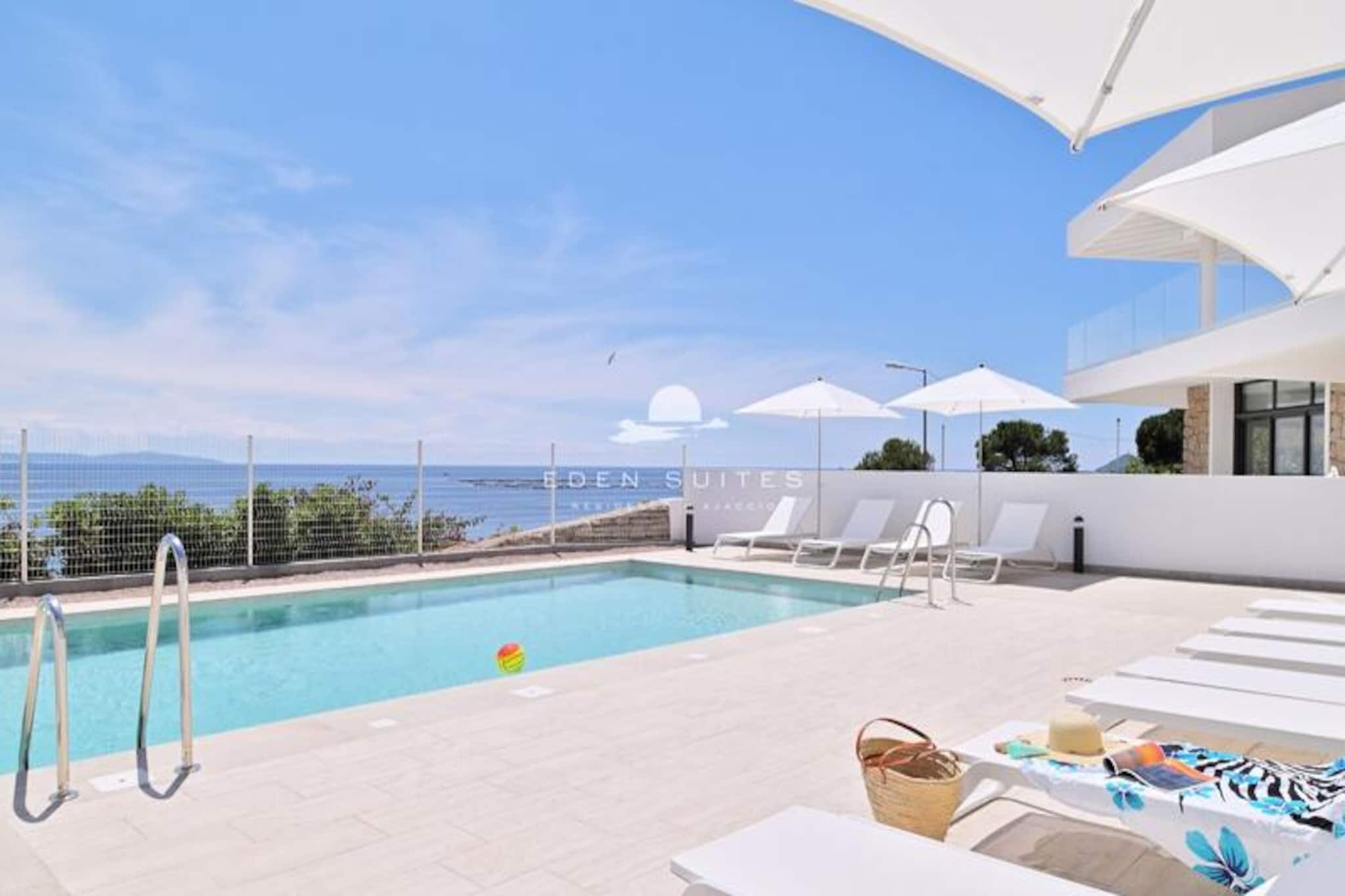 Apartment in Corsica with Sea View Pool