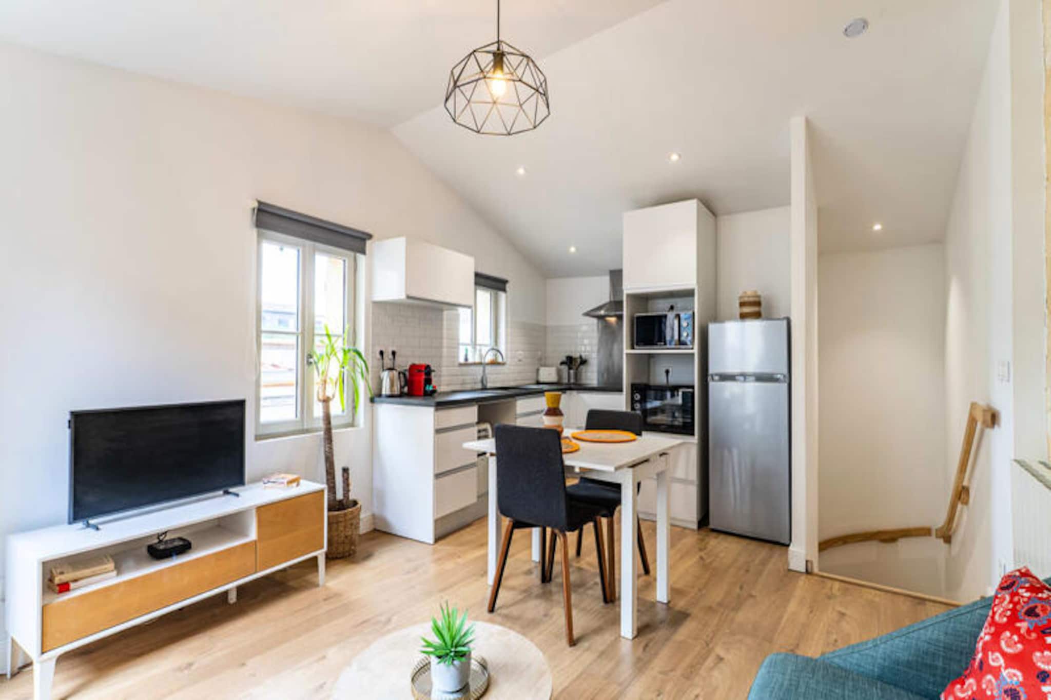 Apartment in Bordeaux with Sunny Terrace
