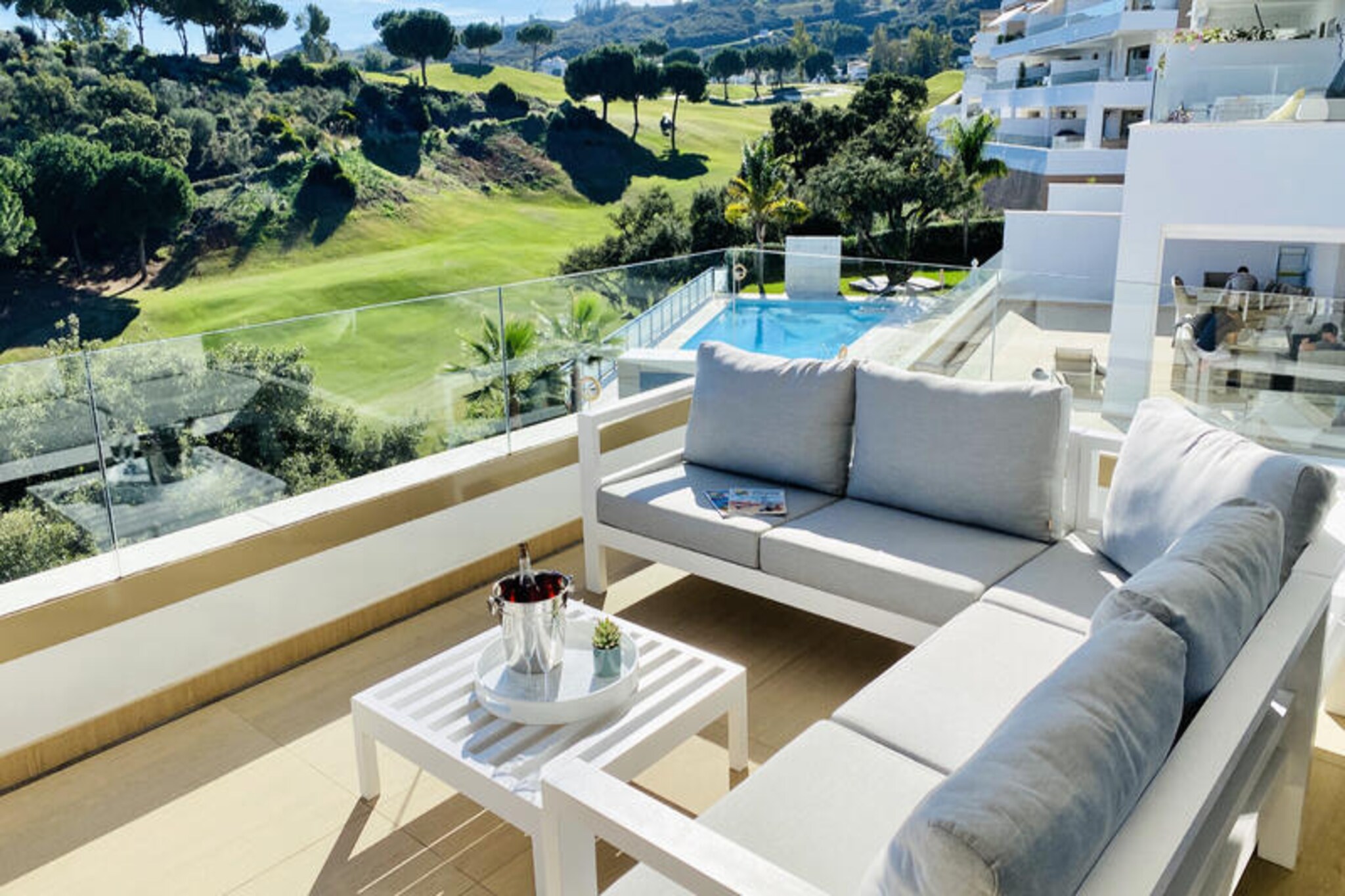 Apartment in La Cala Golf with Pool Views