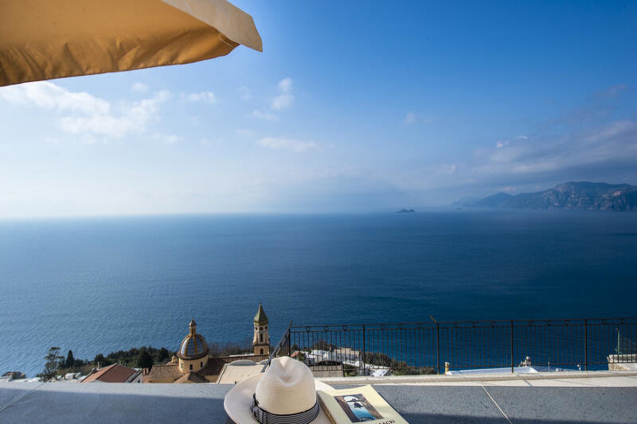 Villa in Praiano with Sea-View Pool