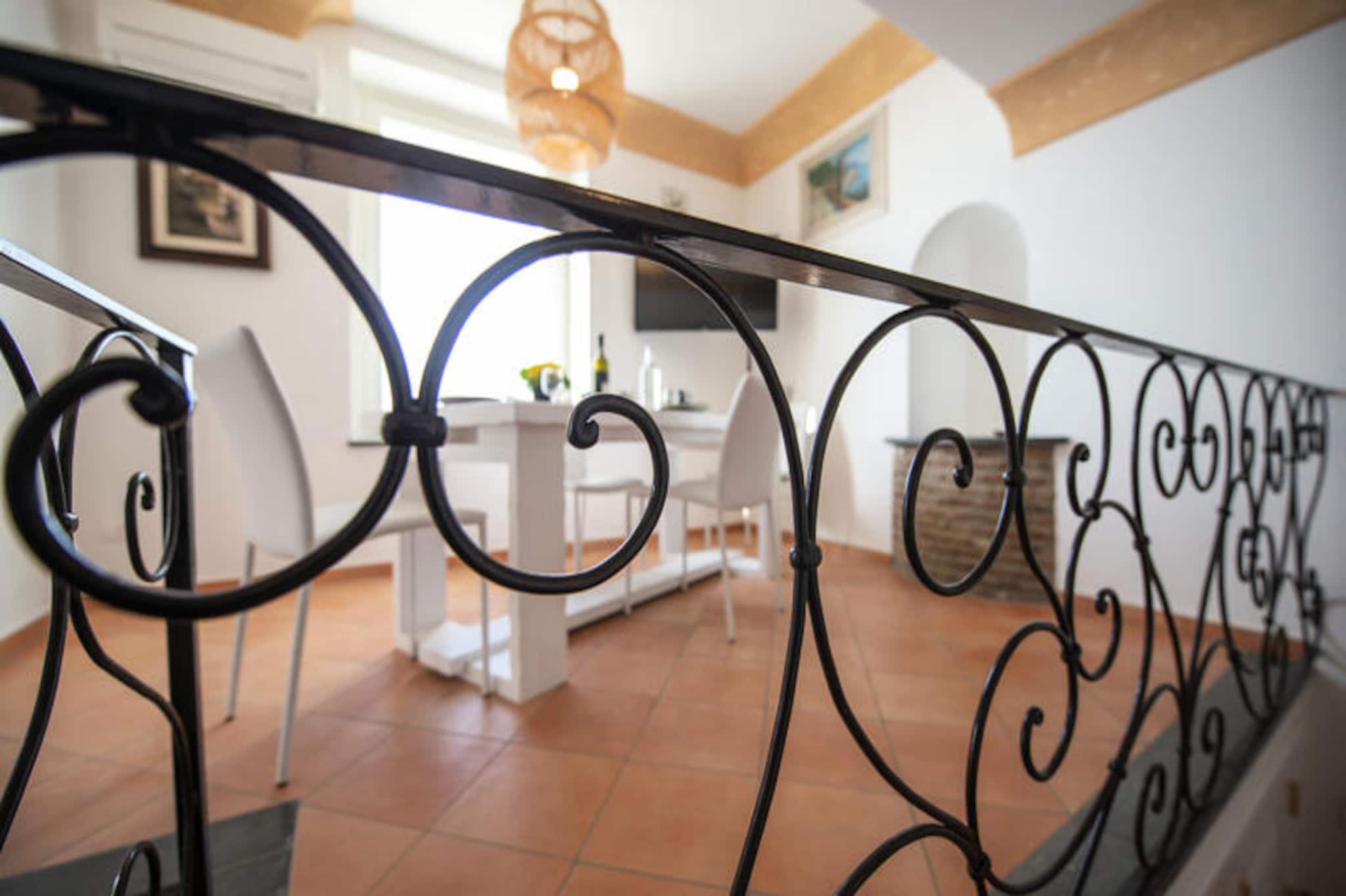 Villa in Praiano with Sea-View Pool