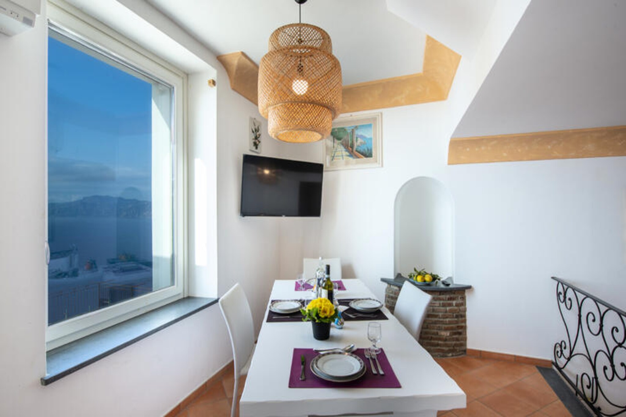 Villa in Praiano with Capri Sea Views