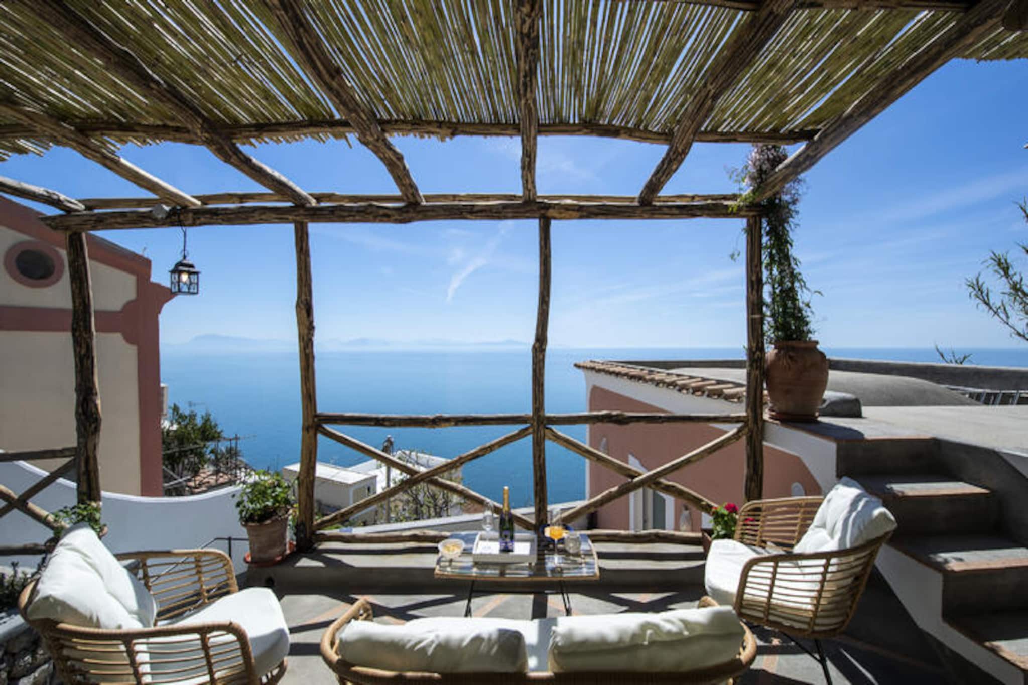 House in Praiano with Stunning Sea Views