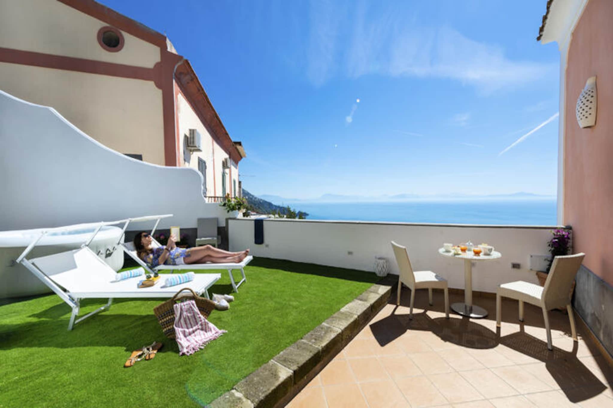 House in Praiano with Stunning Sea Views