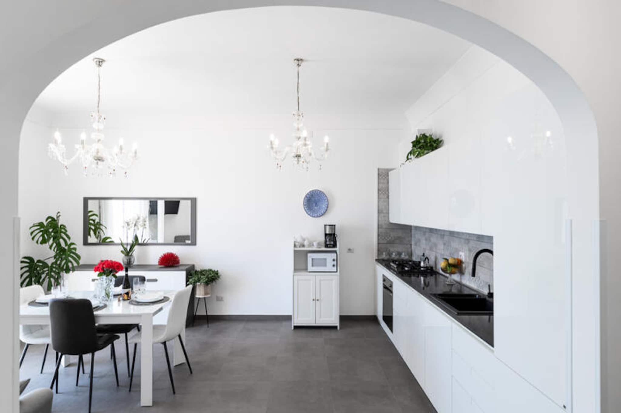 Villa in Praiano with Sea View Terrace