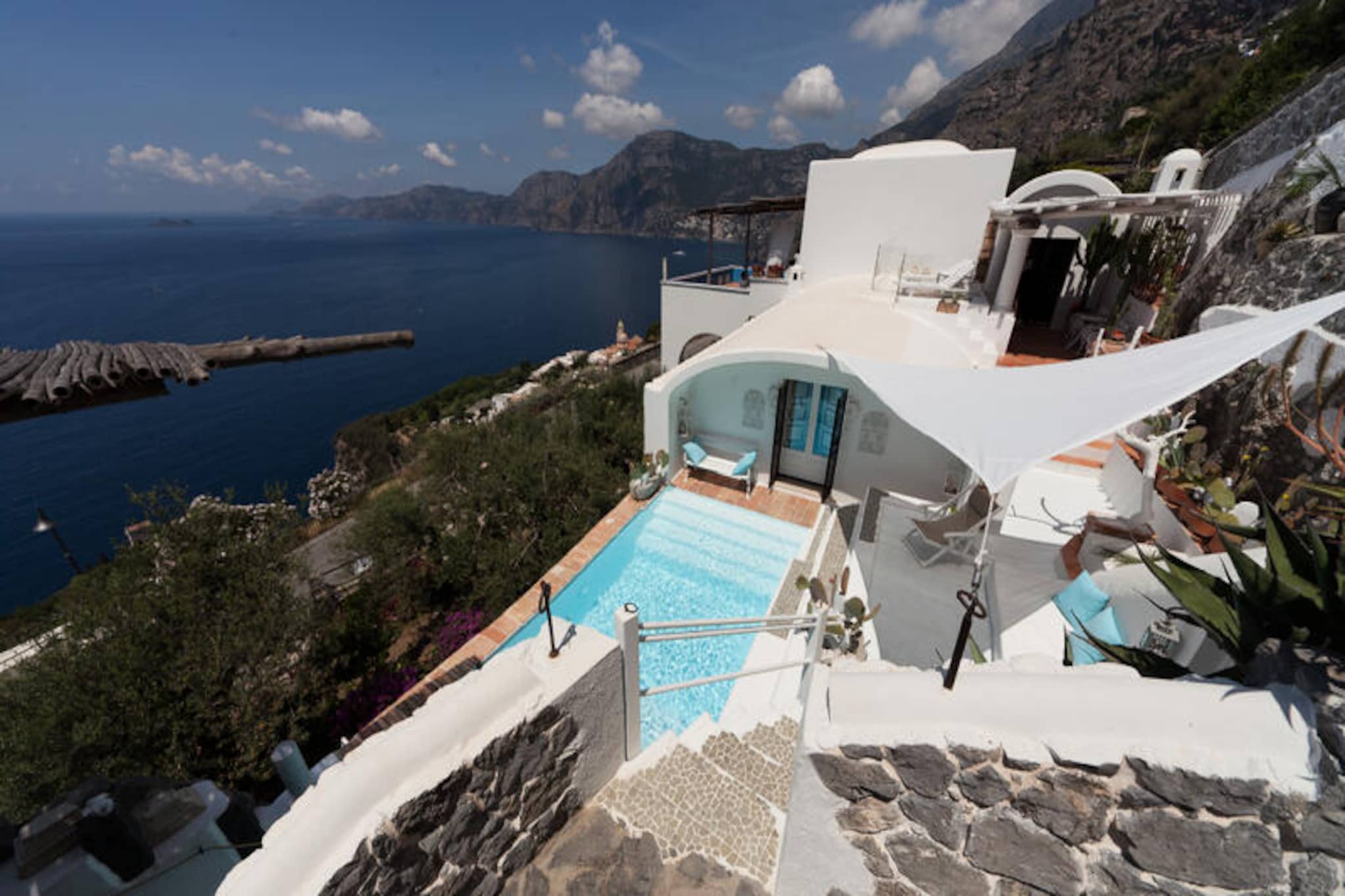 Villa in Praiano with Sunset Views
