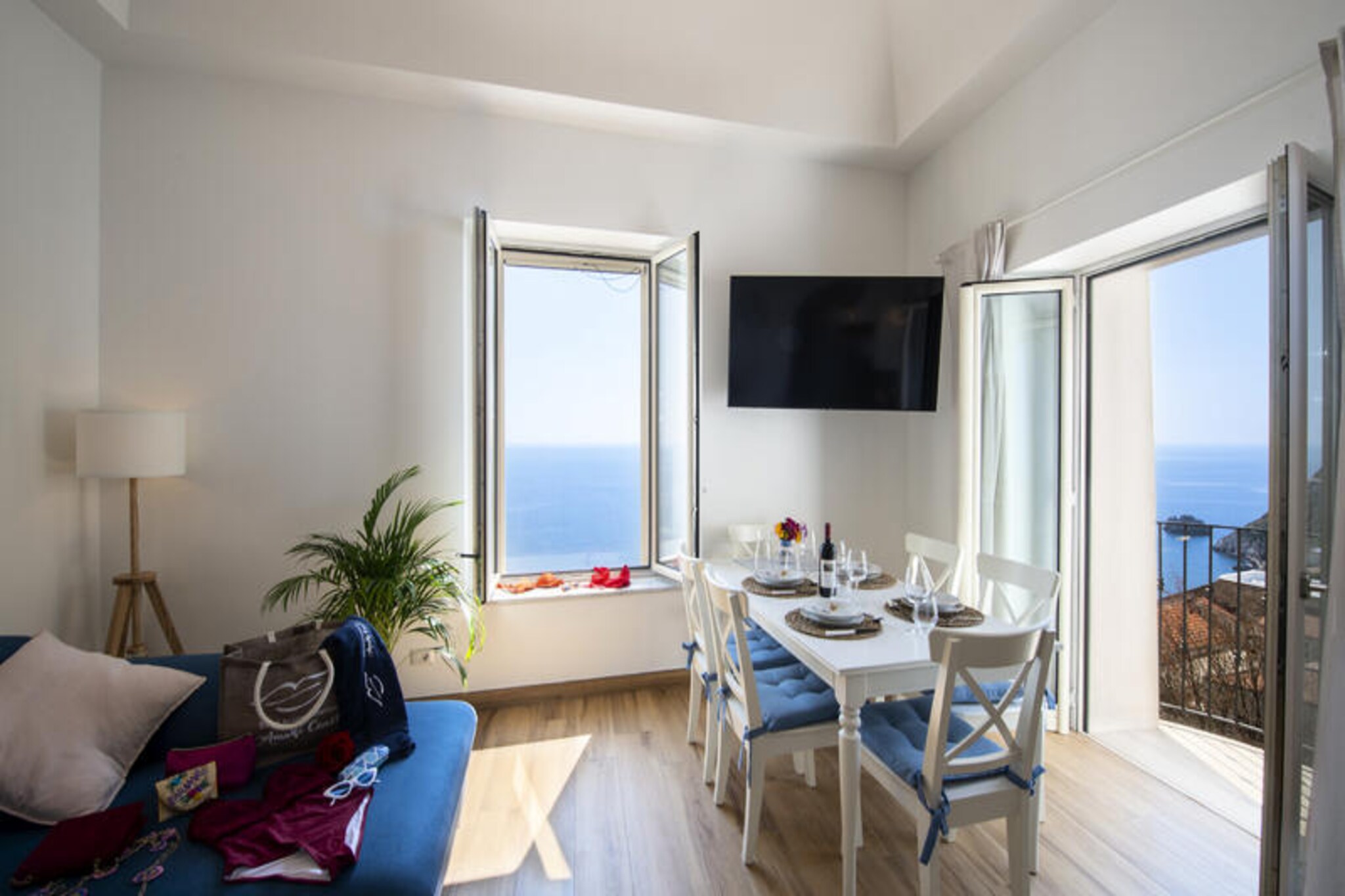 Villa in Praiano with Stunning Sea View