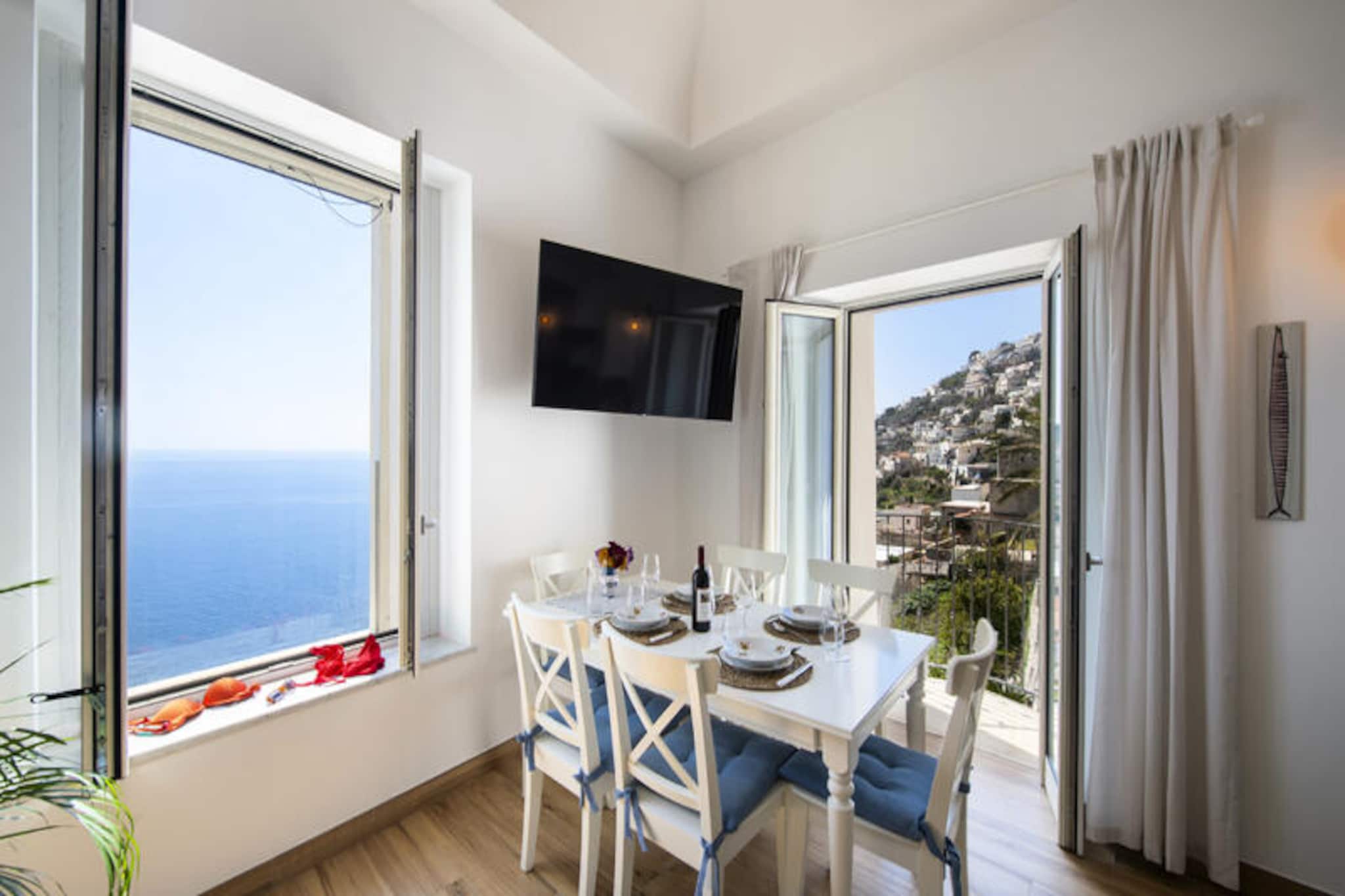 Villa in Praiano with Stunning Sea View