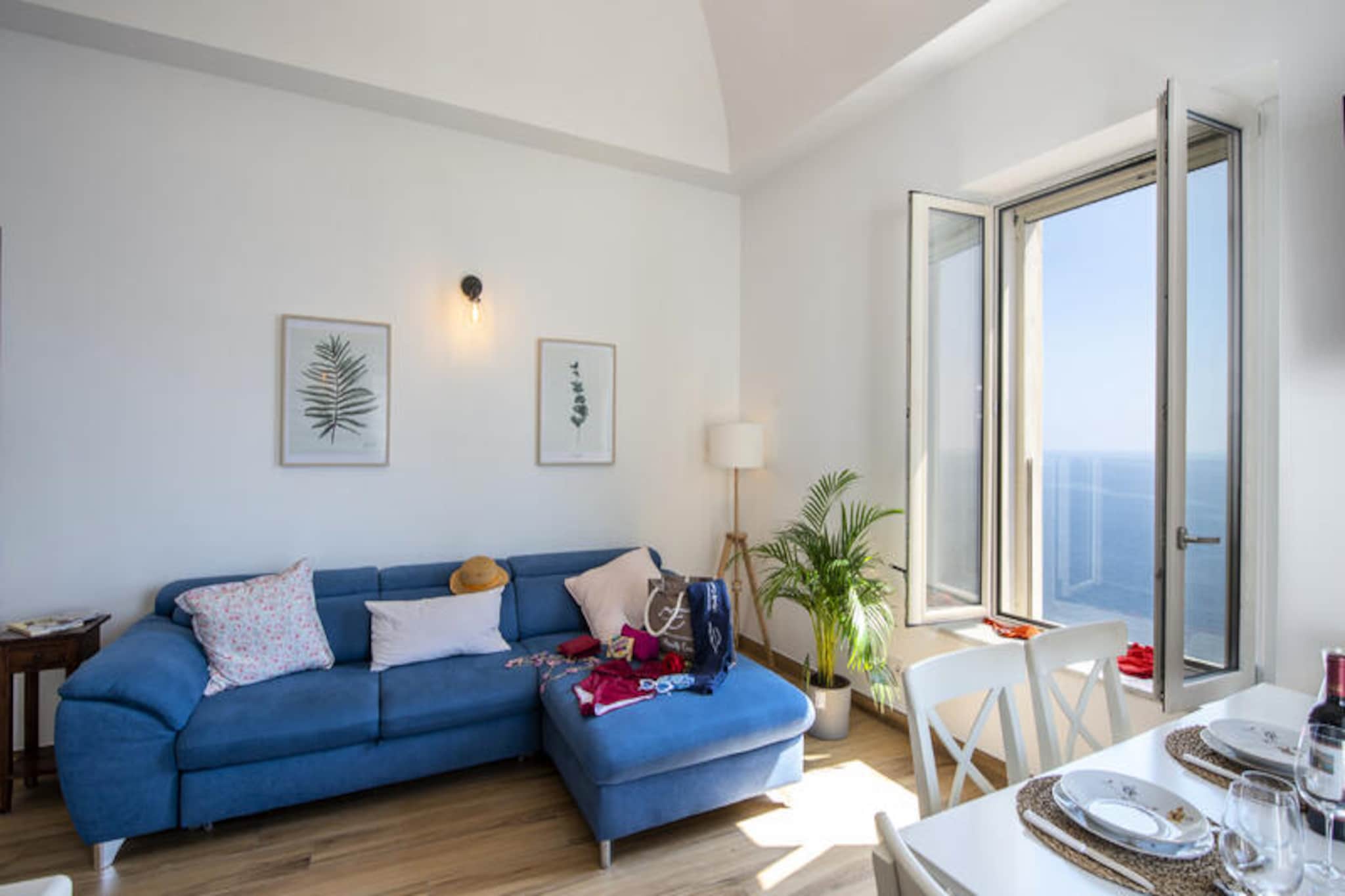 Villa in Praiano with Stunning Sea View