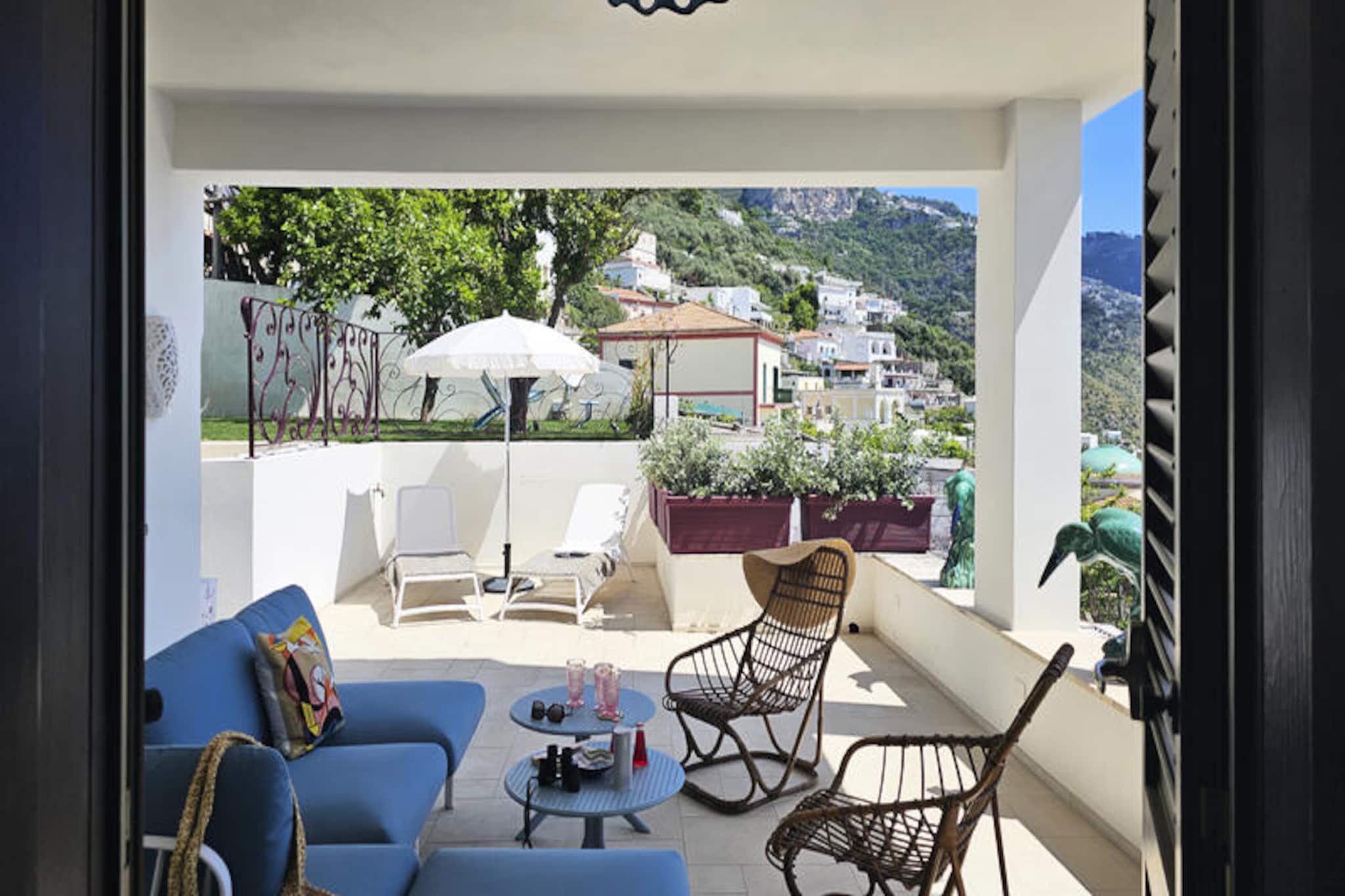 Villa in Praiano with Stunning Sea Views
