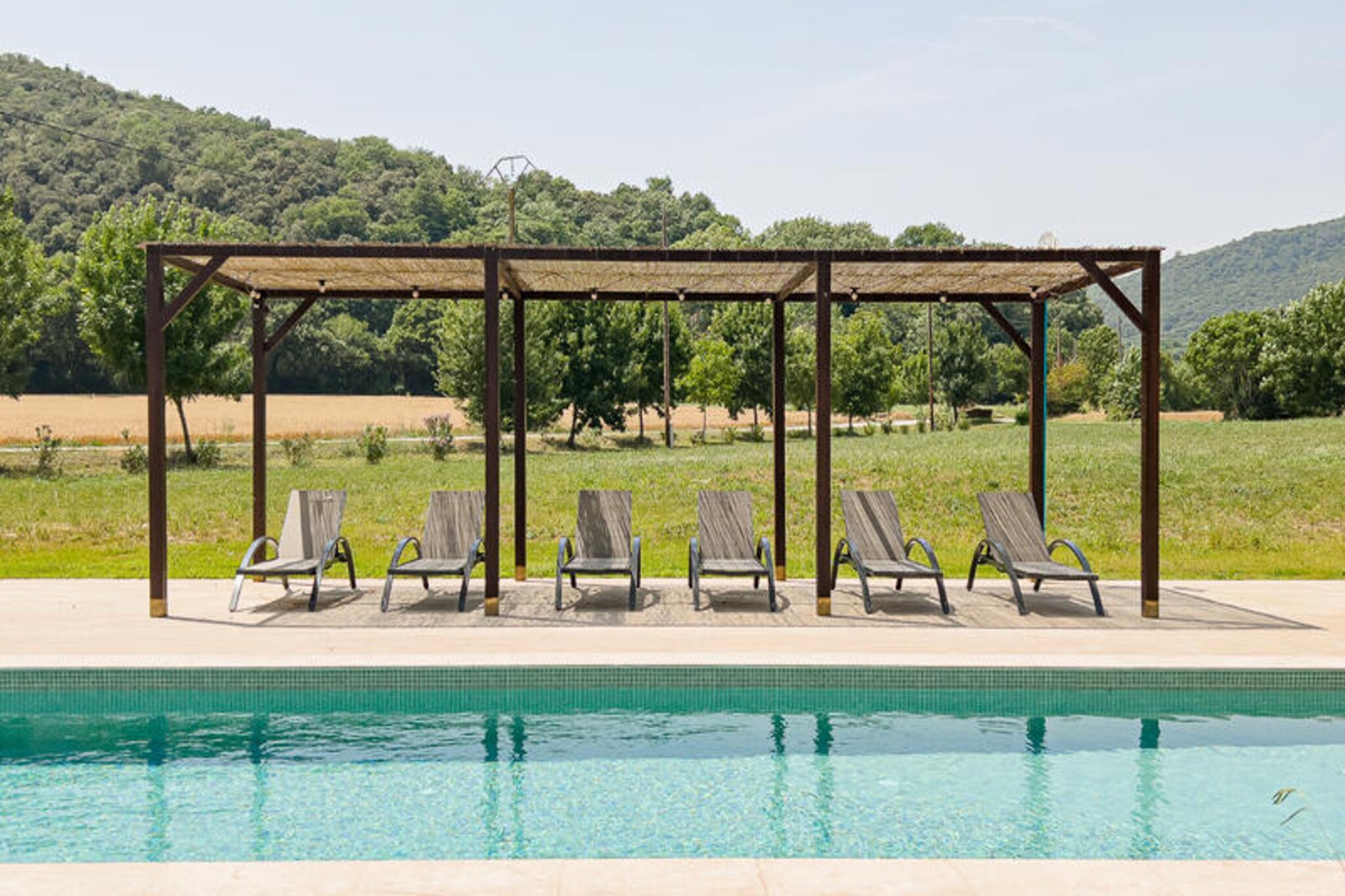 House in La Garrotxa with Saltwater Pool