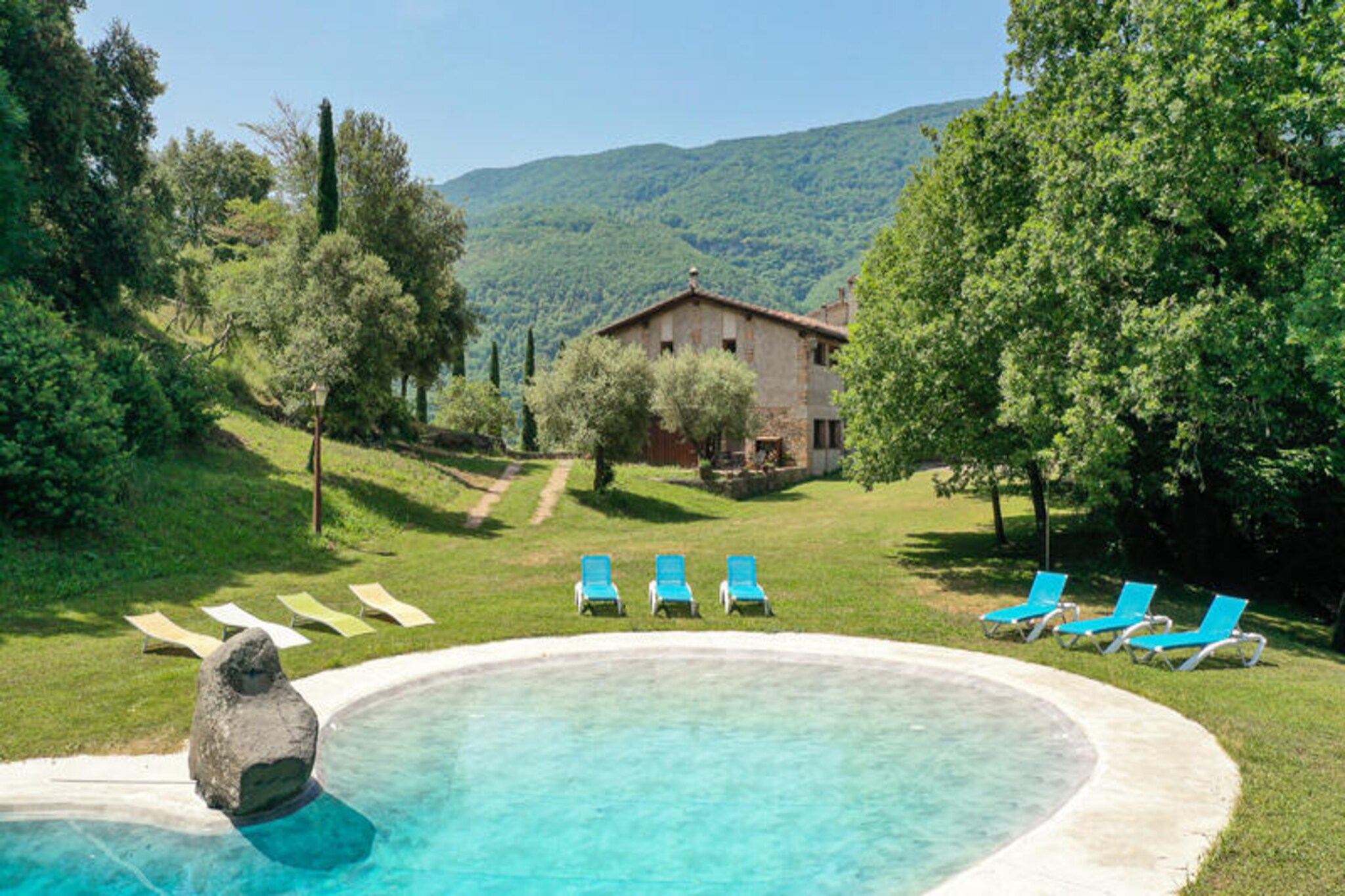 Apartment in La Garrotxa with Pool Views