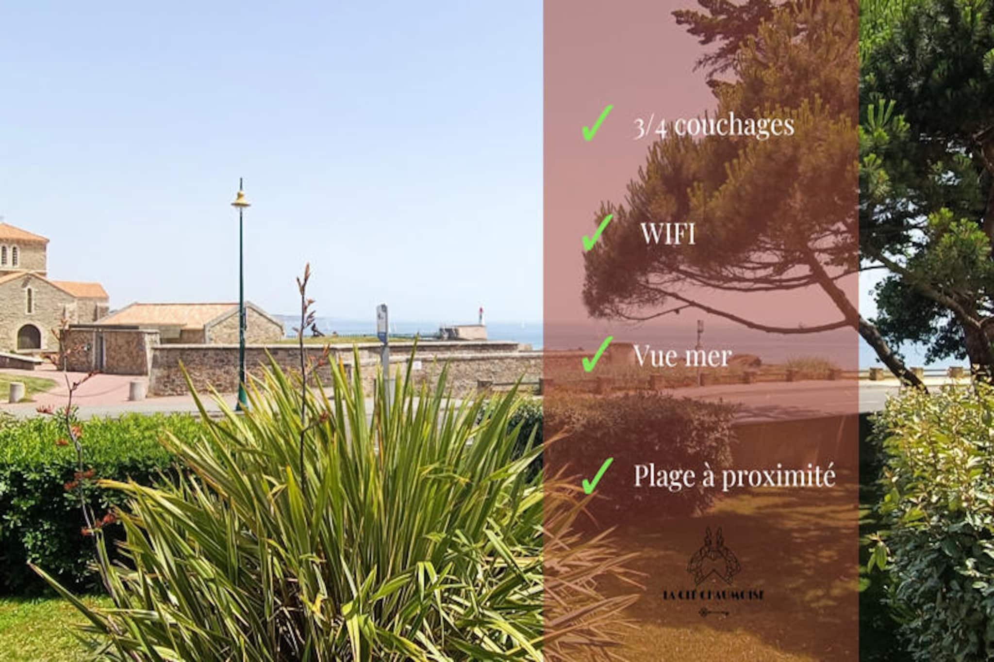 Apartment in La Chaume with Ocean View