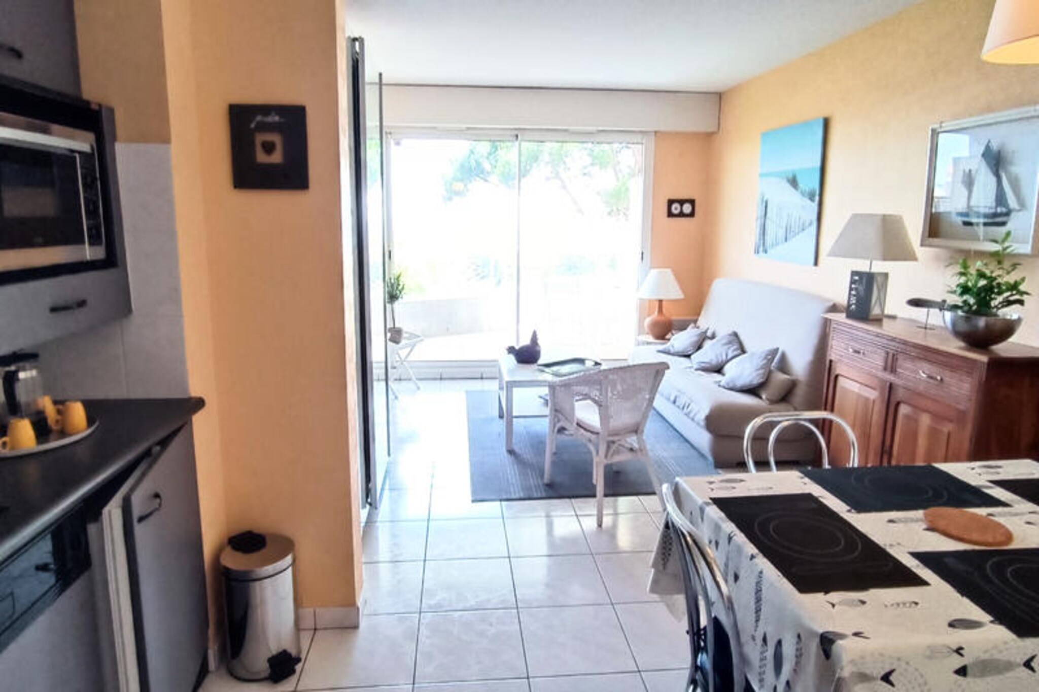 Apartment in La Chaume with Ocean View