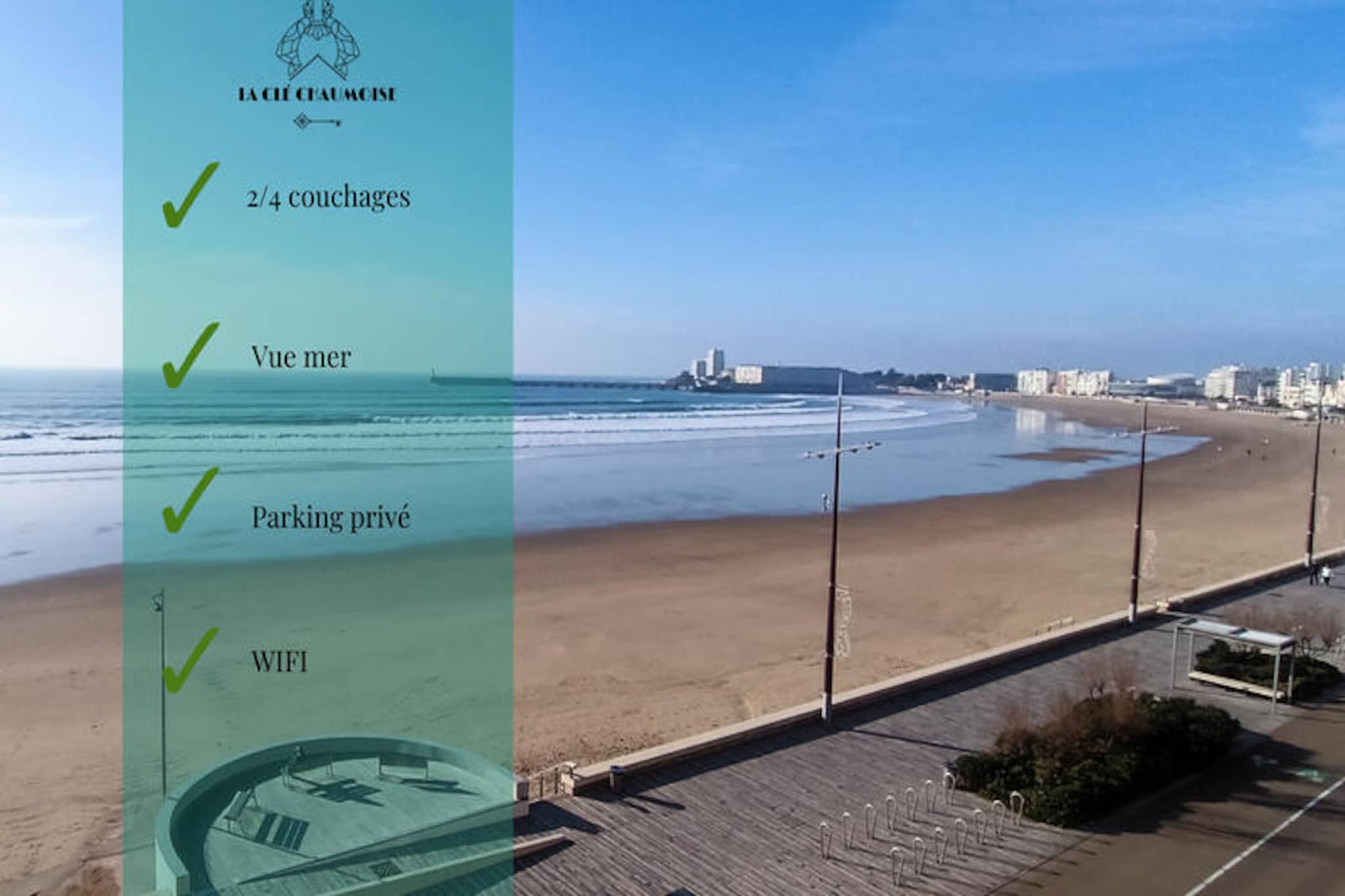 Apartment in Les Sables d'Olonne Bay View