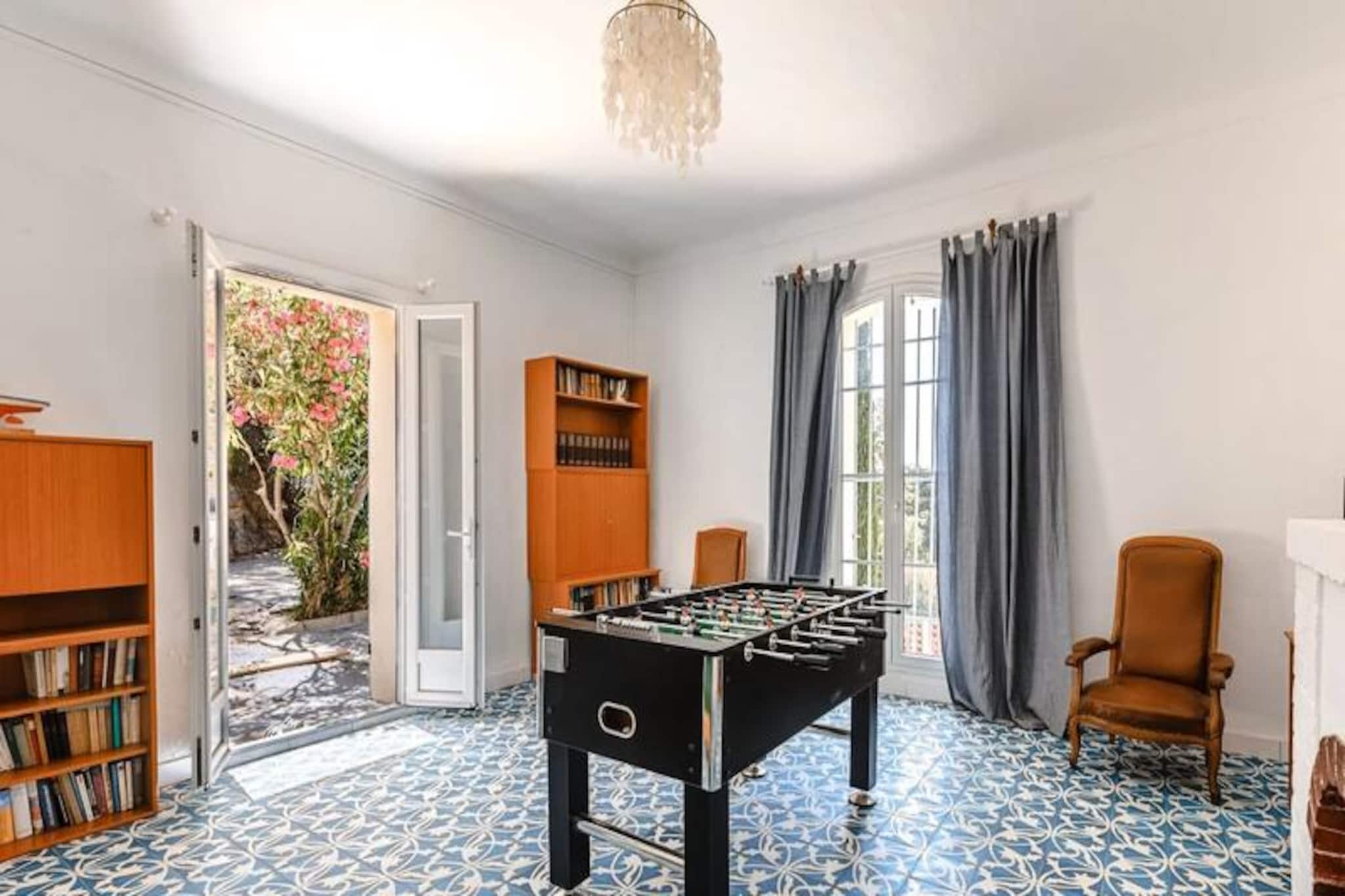 Villa in Aiguebelle with Sea View & Pool