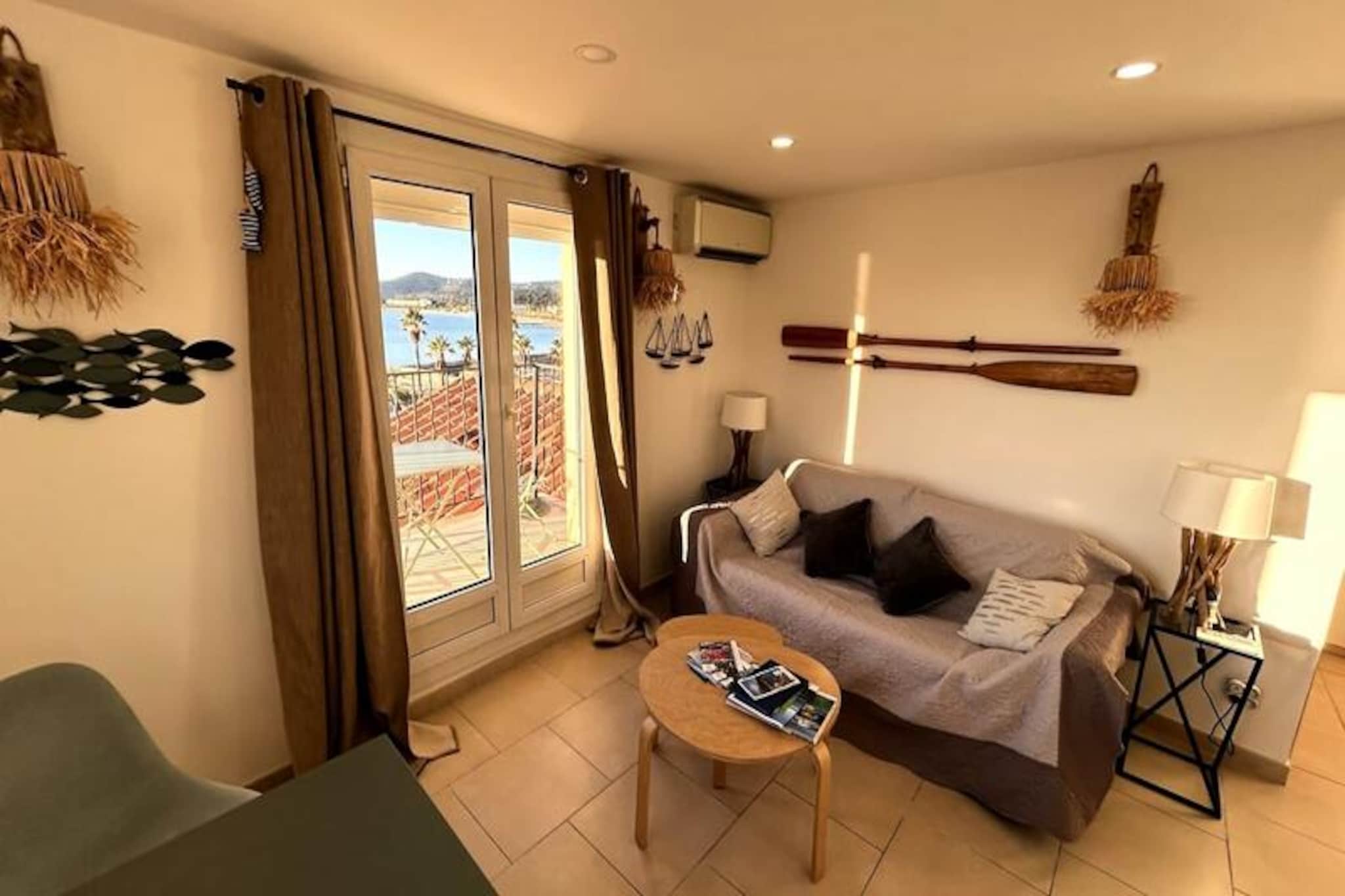 Apartment in Lavandou with Sea View Terrace