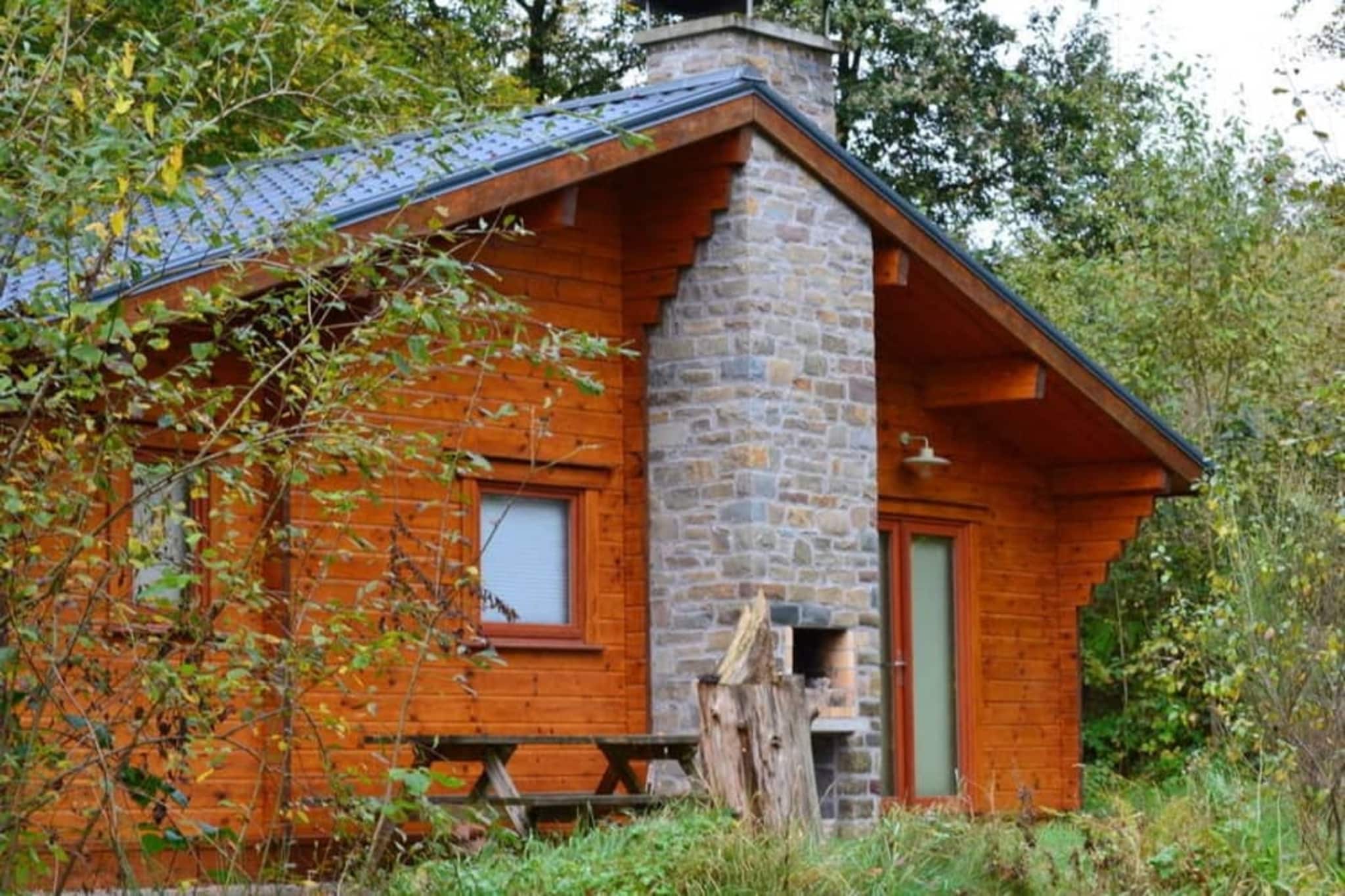 Ardennes Chalet with Balcony, Sauna