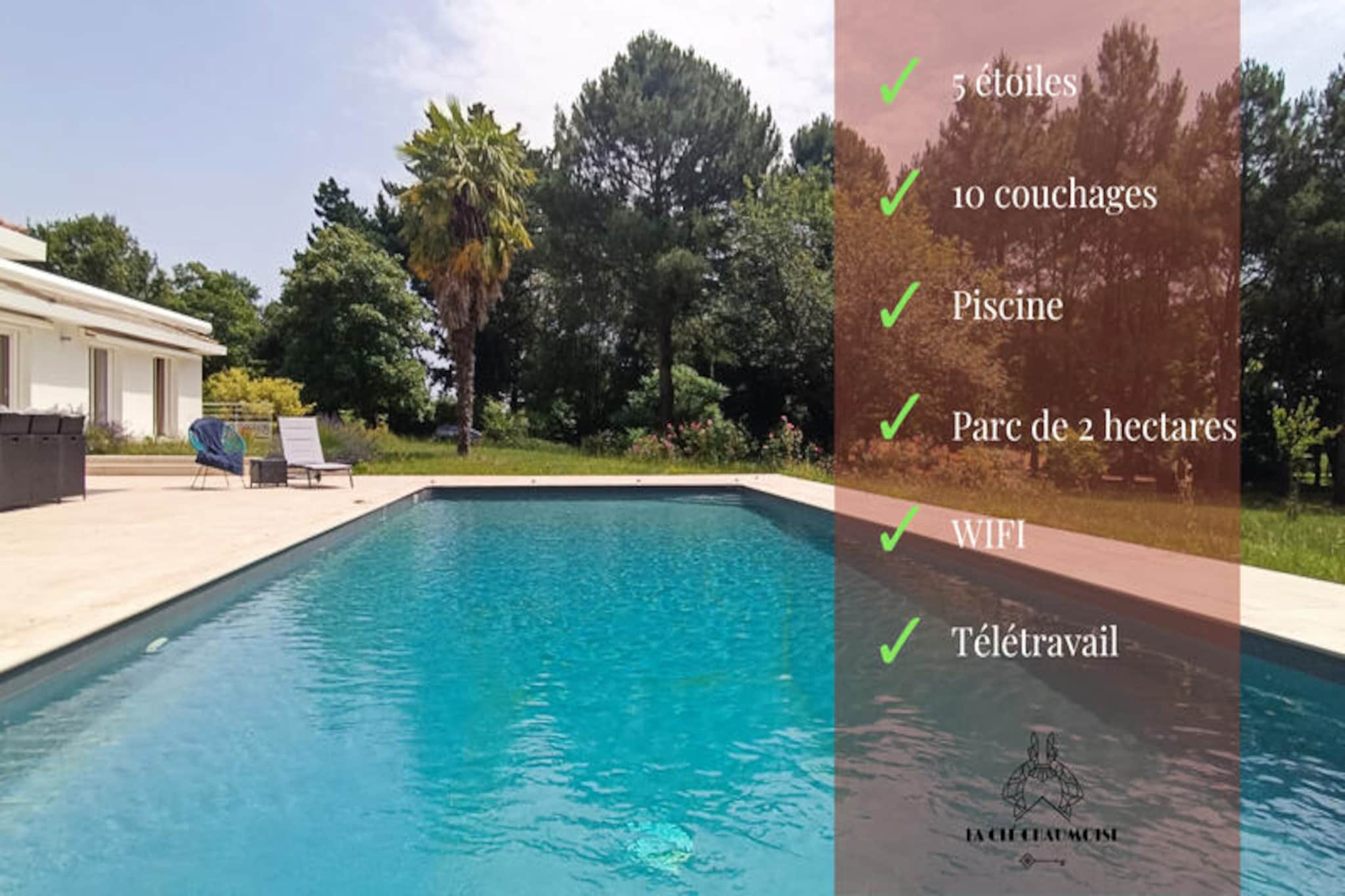 Villa in Vendée with Pool near Yon Valley