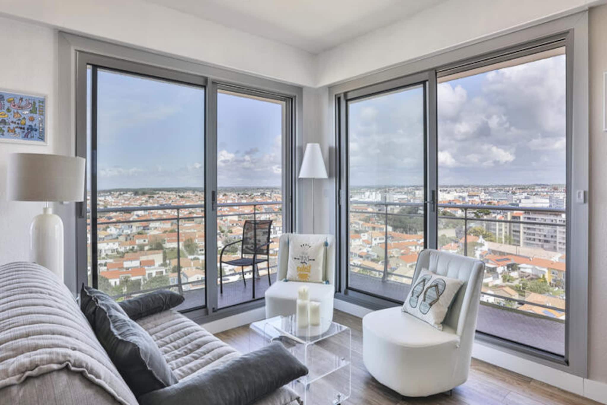 Apartment in Les Sables with Sea Views