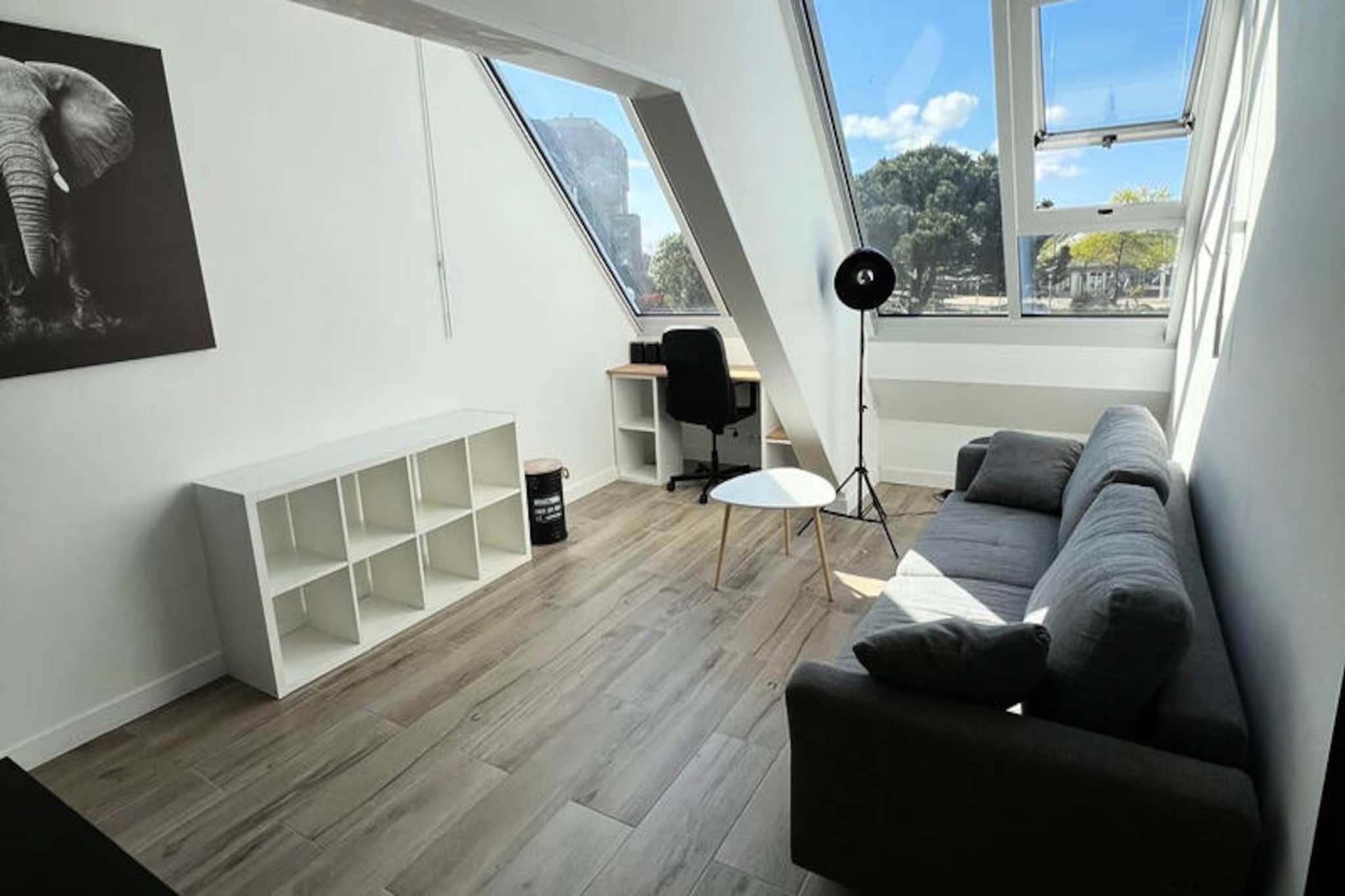 Overlooking the sparkling waters of the Atlantic, this charming one-bedroom apartment in Les Minimes offers a serene coastal retreat for up to four guests. Located in a secure residence, this 43m² haven combines modern comfort with a prime beachfront location, making it the perfect escape for couples or small families seeking a relaxing getaway by the sea. Wake up to the gentle sound of waves and enjoy the convenience of being just steps away from the vibrant marina and local attractions.
The apartment is thoughtfully furnished with tasteful decor and equipped with everything you need for a comfortable stay. The bright living area invites you to unwind after a day of exploring, while the fully equipped kitchen, complete with a ceramic hob, refrigerator, microwave, and kettle, makes it easy to prepare meals at your leisure. Additional amenities include Wi-Fi, electric heating, a washing machine, and an elevator for easy access. For added convenience, sheets, towels, and cleaning services are included, ensuring a stress-free experience from start to finish.
Step outside and discover the charm of Les Minimes, with its lively marina, sandy beaches, and a variety of shops and restaurants all within walking distance. Explore the historic city of La Rochelle, just a short drive away, where you can stroll through cobblestone streets, visit the iconic Old Port, or immerse yourself in the region's rich maritime history. Whether you’re here to relax by the sea or explore the treasures of the Charente-Maritime region, this apartment offers the perfect base for an unforgettable coastal escape.