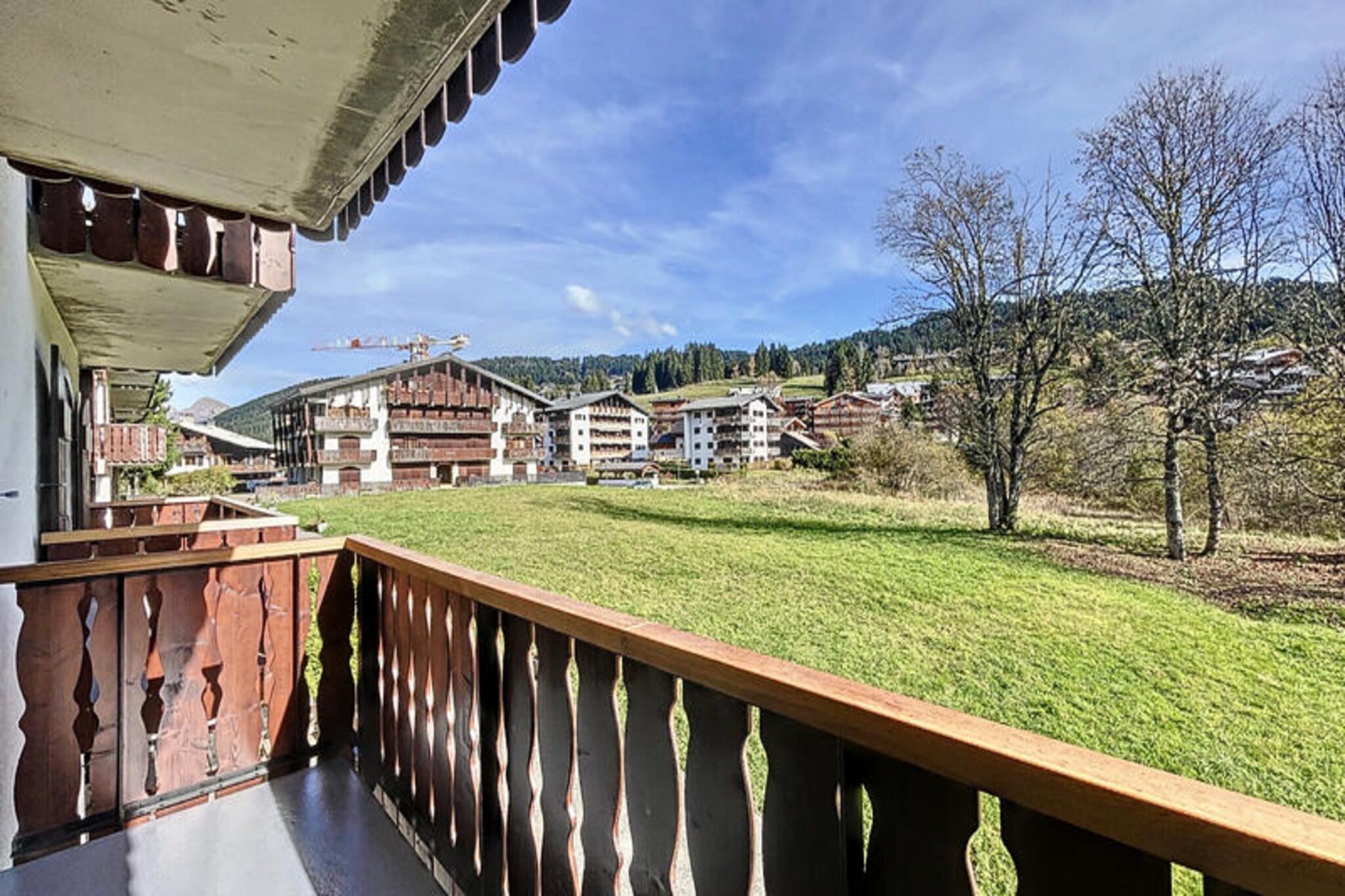 Apartment in Les Gets with Mountain View