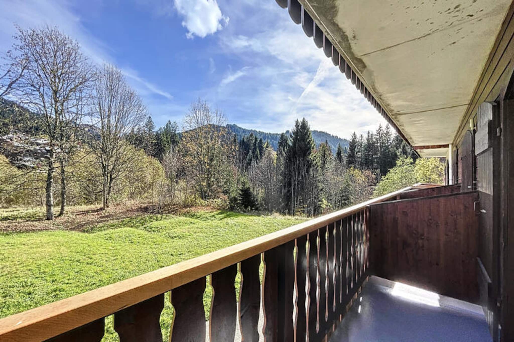 Apartment in Les Gets with Mountain View