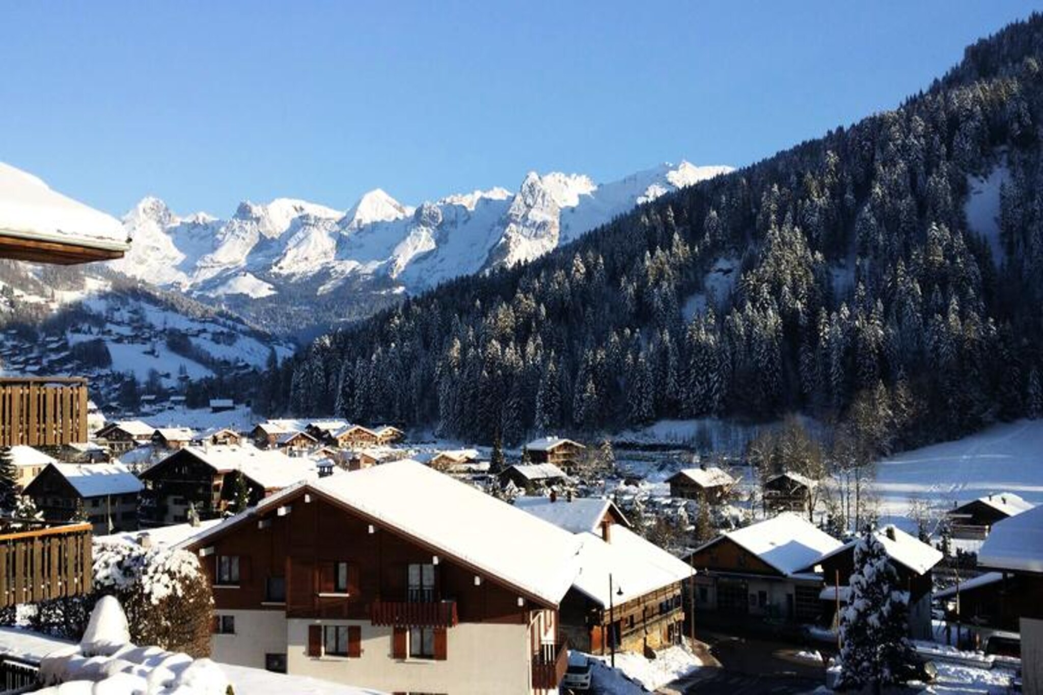 Apartment in Le Grand-Bornand with Views