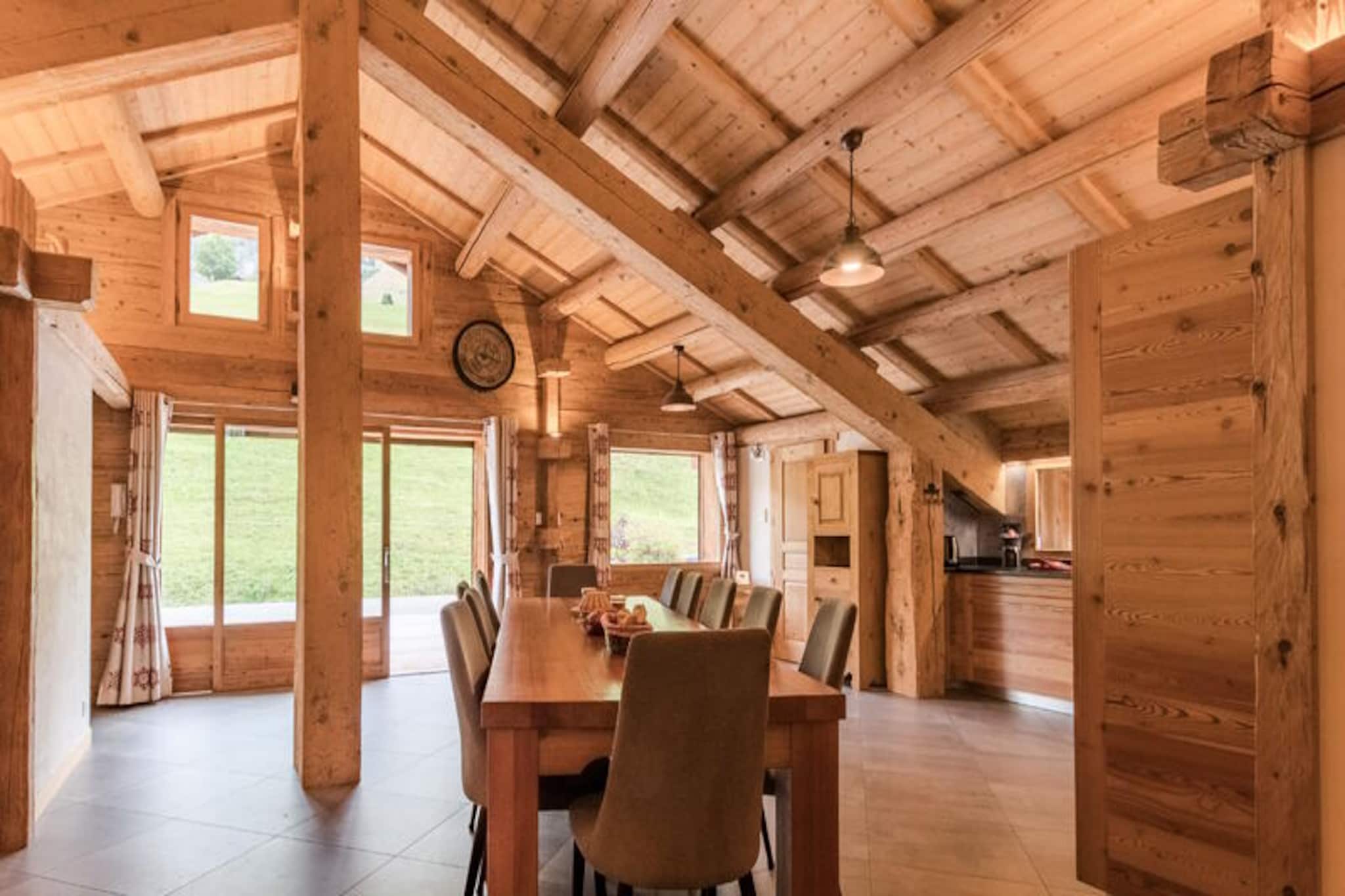 In the heart of the picturesque French Alps, this spacious 138m² chalet-style apartment invites you to experience mountain living at its finest. With breathtaking views and a prime location just 20 meters from the ski slopes, this property is a haven for winter sports enthusiasts and summer adventurers alike. Whether you're seeking thrilling days on the slopes or tranquil hikes through alpine meadows, this retreat offers the perfect balance of activity and relaxation.
Designed to accommodate up to 11 guests, the apartment combines rustic charm with modern comfort. The southwest-facing terrace is perfect for soaking up the sun and enjoying panoramic views of the surrounding peaks. Inside, you'll find a fully equipped kitchen, cozy living spaces, and thoughtful amenities such as towels, kitchen linens, and beds made upon arrival. Baby equipment, including a crib and high chair, is available upon request, ensuring a stress-free stay for families. Parking is conveniently located in an outdoor lot, and a free shuttle stop is just 100 meters away, making it easy to explore the nearby village and attractions.
Situated only 700 meters from the charming center of Grand-Bornand Chinaillon, you'll have access to delightful restaurants, shops, and local culture. In summer, the region transforms into a paradise for hikers and cyclists, with trails that wind through lush valleys and up to stunning viewpoints. For those arriving by bus, the station is just 7 kilometers away, ensuring seamless travel connections.
Whether you're planning a family getaway, a group ski trip, or a peaceful retreat in nature, this chalet apartment offers an unforgettable alpine escape. Let the crisp mountain air and stunning scenery rejuvenate your spirit as you create lasting memories in this idyllic setting.