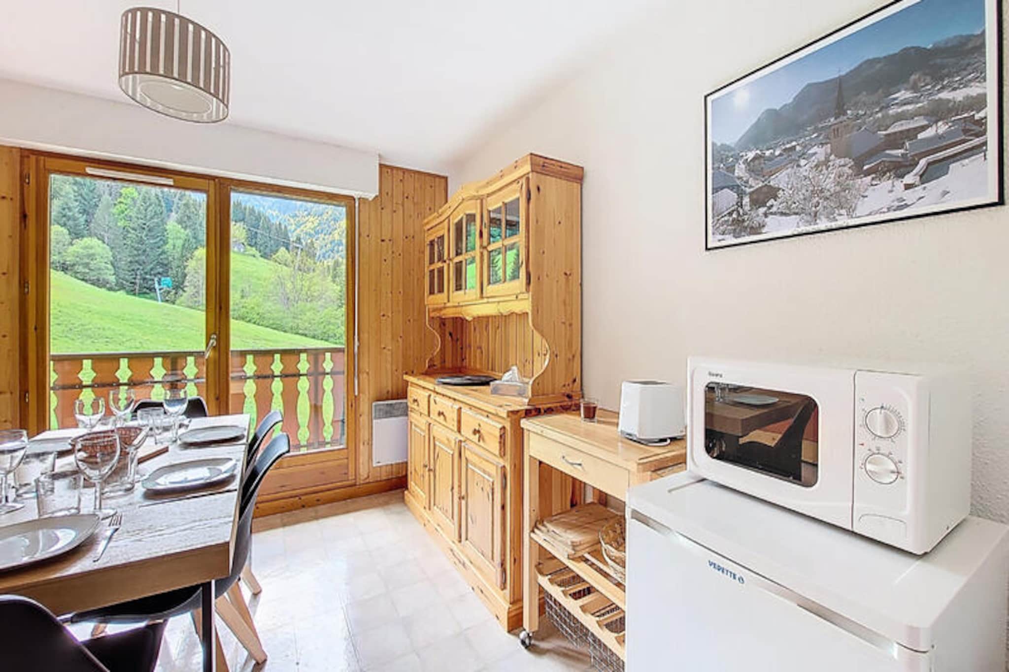Apartment in Saint Jean D'Aulps Ski View