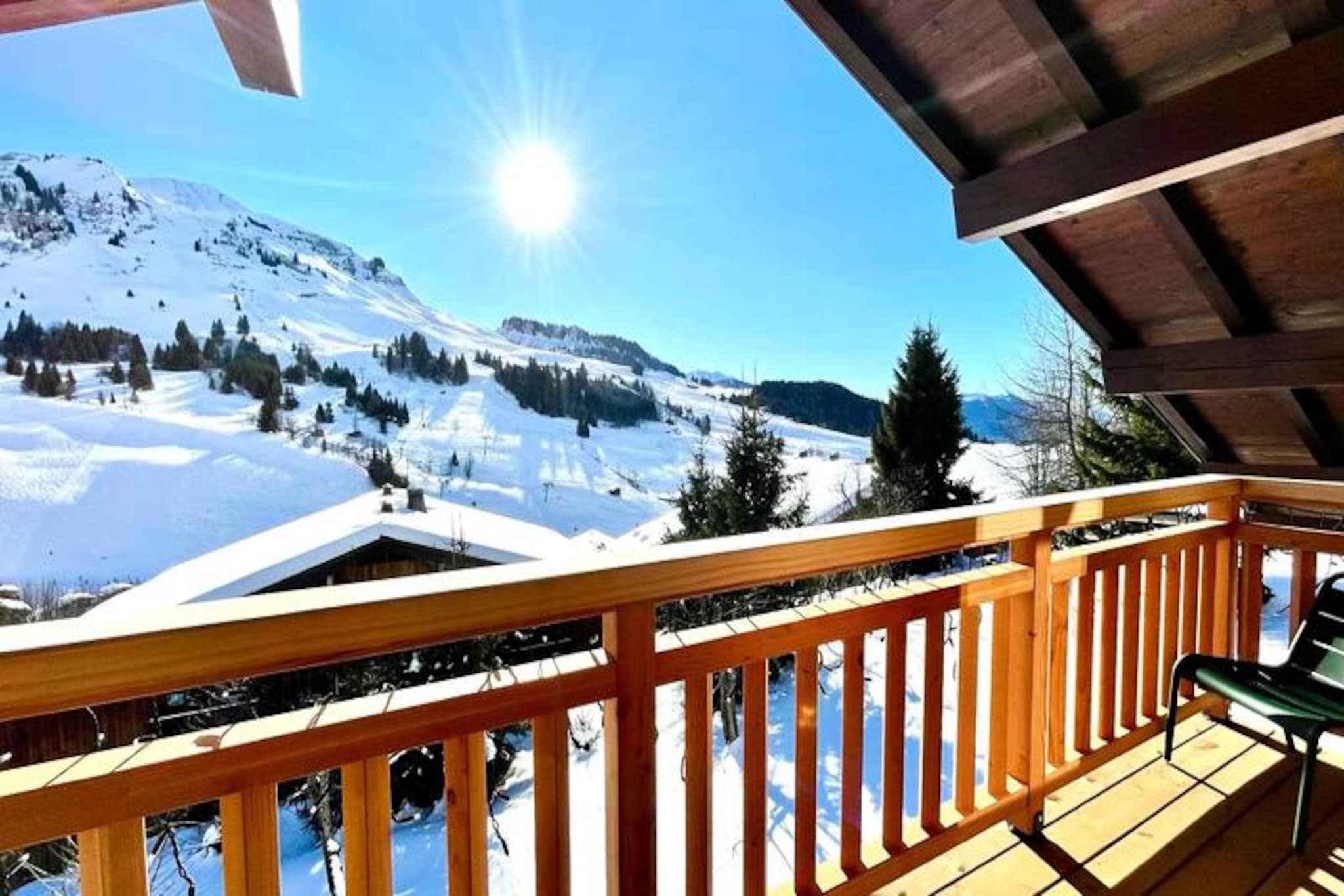 In the serene Samance area, where tranquility meets alpine charm, this beautifully renovated chalet offers an unforgettable retreat for up to 10 guests. Imagine waking up to panoramic views of the Chinaillon slopes, sipping your morning coffee on the southeast-facing balcony, and feeling the crisp mountain air invigorate your senses. This is more than a holiday—it’s an invitation to experience the magic of the French Alps in comfort and style.
Spread across three thoughtfully designed floors, the chalet boasts five elegant bedrooms, each with plush bedding and tasteful decor. The ground floor welcomes you with an après-ski entrance, a ski room equipped with boot dryers, a cozy TV room, and a luxurious hammam for ultimate relaxation. The main floor features a fully equipped kitchen, a spacious living room with a fireplace, and access to a southwest-facing terrace perfect for soaking in the sun. Upstairs, the bedrooms offer private balconies, ensuring breathtaking views at every turn. High-quality furnishings and finishes throughout the chalet create a warm and inviting atmosphere.
Step outside to discover the Nordic bath nestled in the garden—a true highlight for unwinding after a day of adventure. Whether you’re skiing down the slopes, exploring nearby trails, or simply enjoying the peaceful surroundings, this chalet places you at the heart of it all. With sheets and towels provided, beds made upon arrival, and end-of-stay cleaning included, every detail has been considered to ensure a hassle-free stay.
Choose this chalet for your next alpine escape and create lasting memories in a setting that combines luxury, comfort, and the natural beauty of the mountains. The Samance area awaits to enchant you with its charm and serenity.