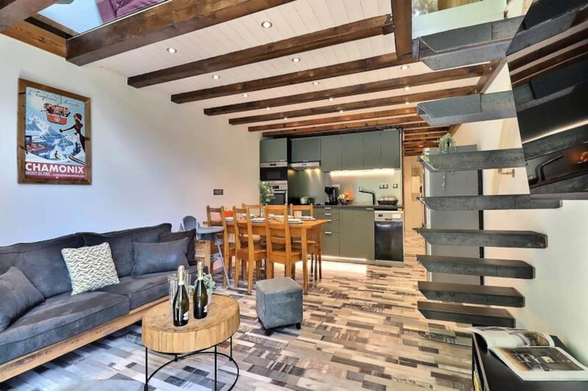 In the heart of the breathtaking Portes du Soleil, Europe’s largest ski area, this charming duplex apartment in Morzine offers the perfect retreat for both winter and summer adventures. Imagine waking up to the serene beauty of the Pleney mountain, with its snow-covered slopes in winter and lush green trails in summer, all visible from your private balcony. Whether you’re seeking thrilling alpine sports or tranquil moments in nature, this property places you in the midst of it all. 
 
 Designed for comfort and functionality, the apartment accommodates up to six adults, making it ideal for families or groups of friends. On the main level, you’ll find a cozy bedroom with a double bed, a modern bathroom, and a bright living area featuring a fully equipped kitchen, a welcoming dining space, and a comfortable lounge. Upstairs, a light-filled relaxation area leads to two additional bedrooms—one with a double bed and the other with two single beds. A cot and high chair are available upon request, ensuring convenience for families traveling with young children. 
 
 The residence offers a covered parking space and easy access to the center of Morzine via the “C” shuttle bus, which stops right at the foot of the building during the winter season. Beyond skiing, Morzine transforms into a summer paradise with activities like hiking, mountain biking, rafting, and stand-up paddleboarding on Lake Montriond. The Multipass program provides access to numerous attractions at preferential rates, ensuring endless entertainment for all ages. 
 
 With concierge services available to arrange everything from private chefs to ski equipment rentals, this apartment is more than a place to stay—it’s a gateway to unforgettable alpine experiences. Whether you’re drawn by the thrill of the slopes or the charm of mountain villages, this Morzine retreat promises memories to last a lifetime.