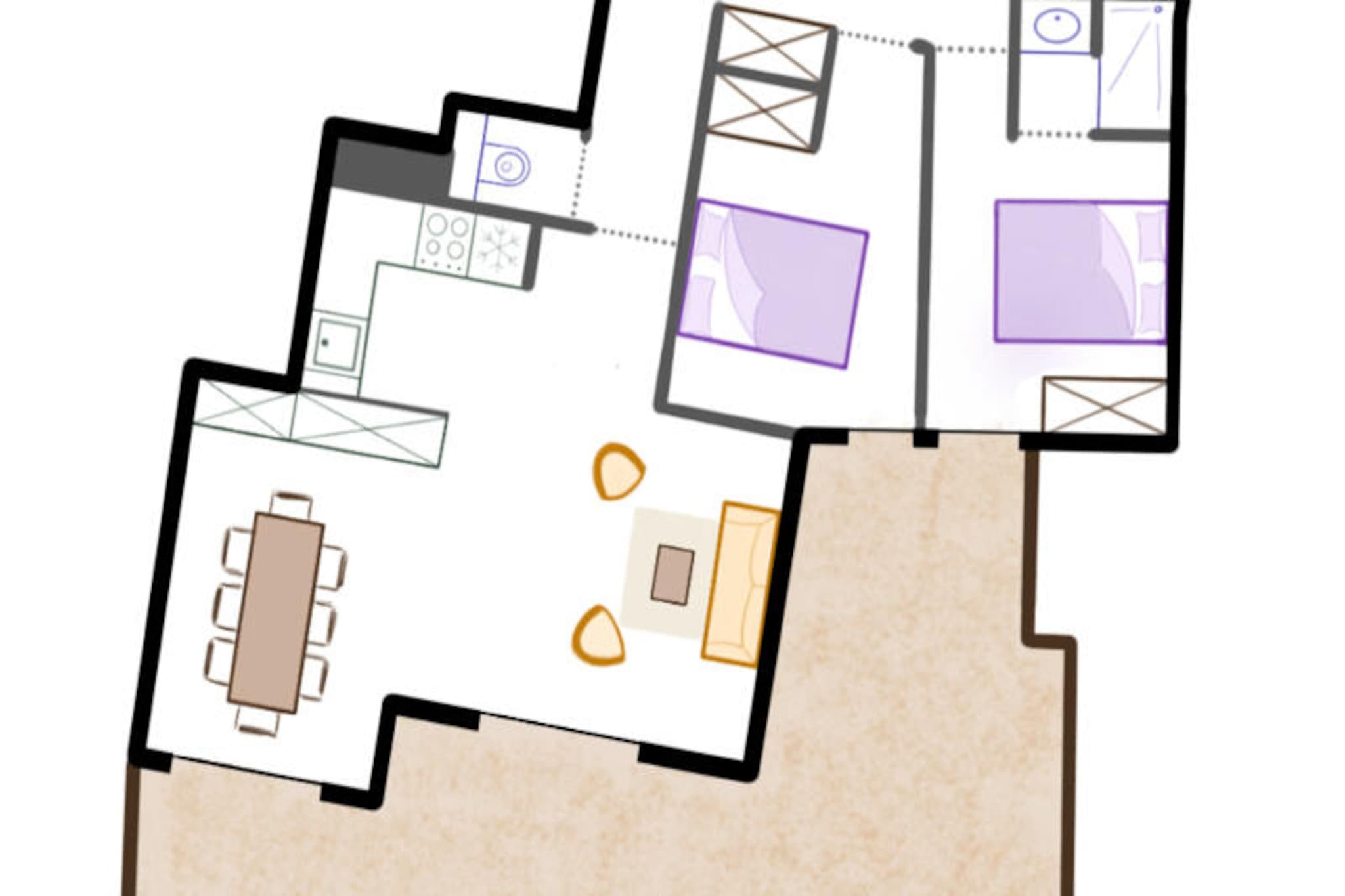 Résidence La Suite-Niet-getagd