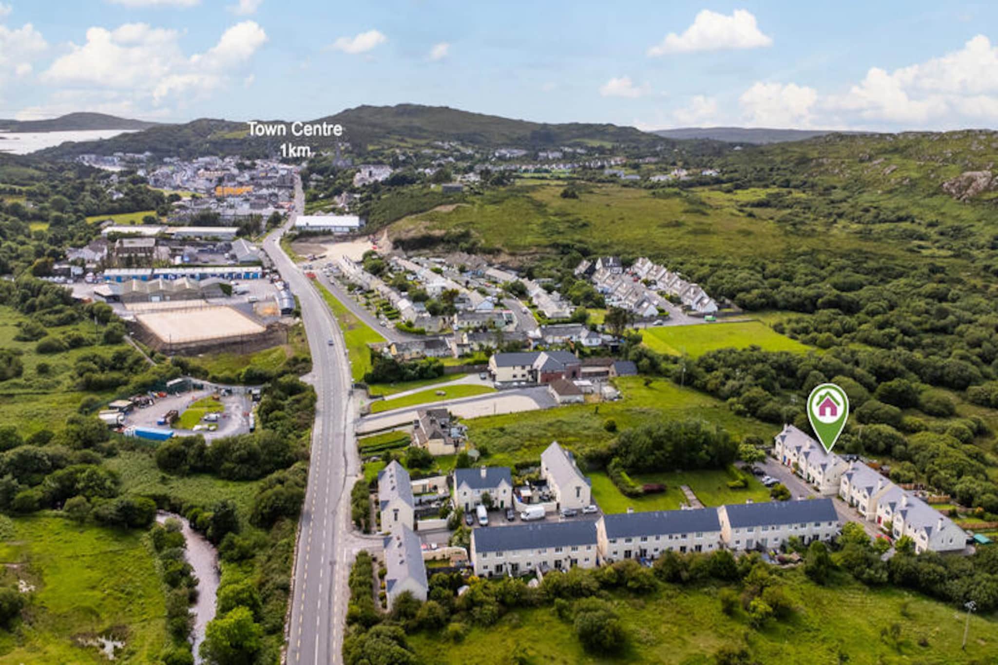 House in Clifden near Connemara Park