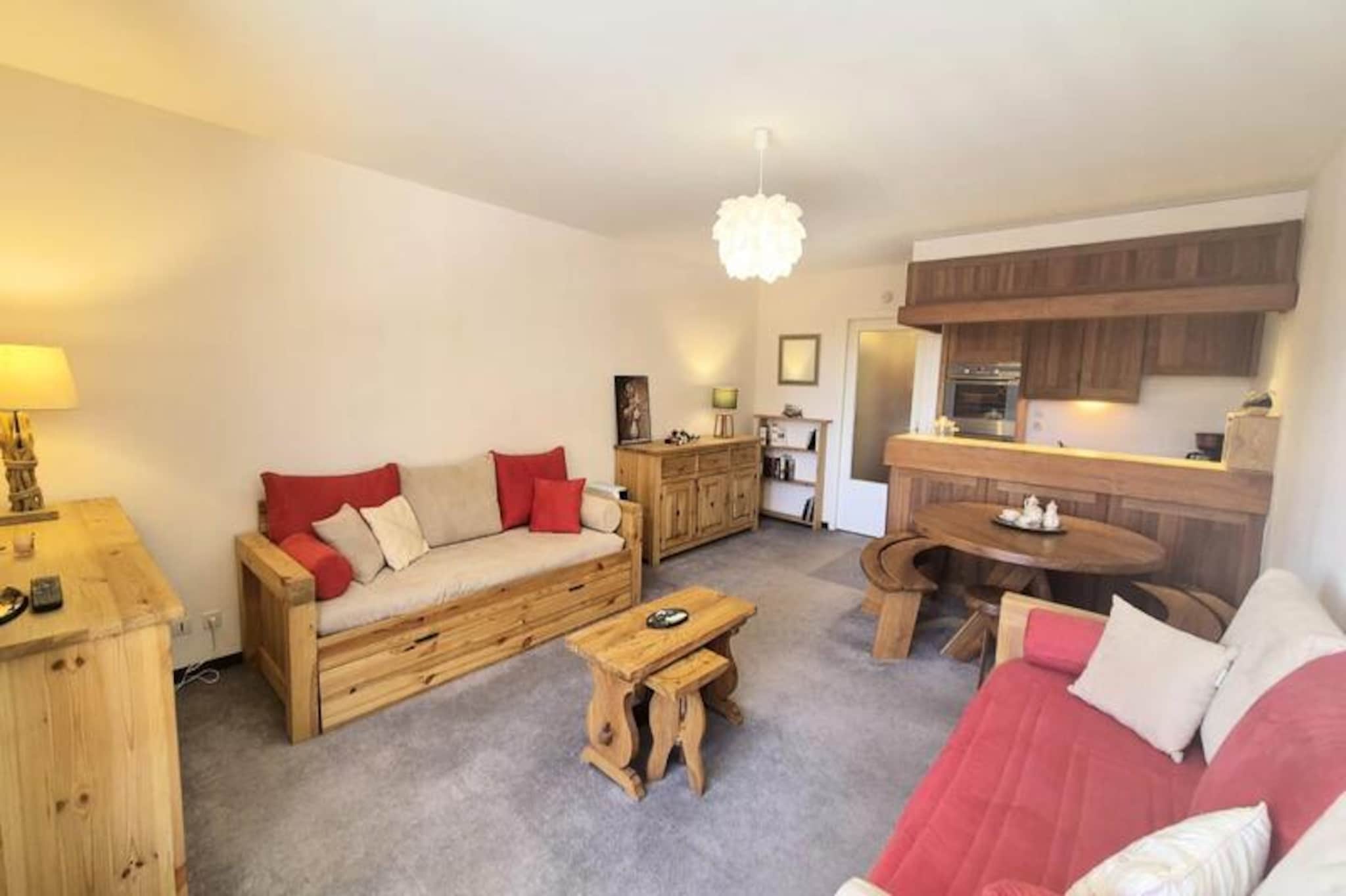 Apartment in Le Revard with Ski-In Access