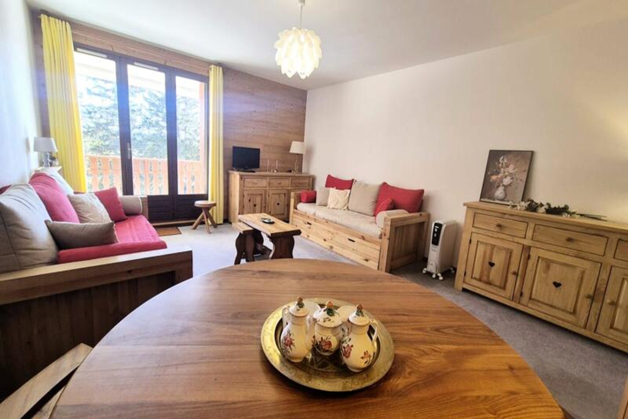 Apartment in Le Revard with Ski-In Access