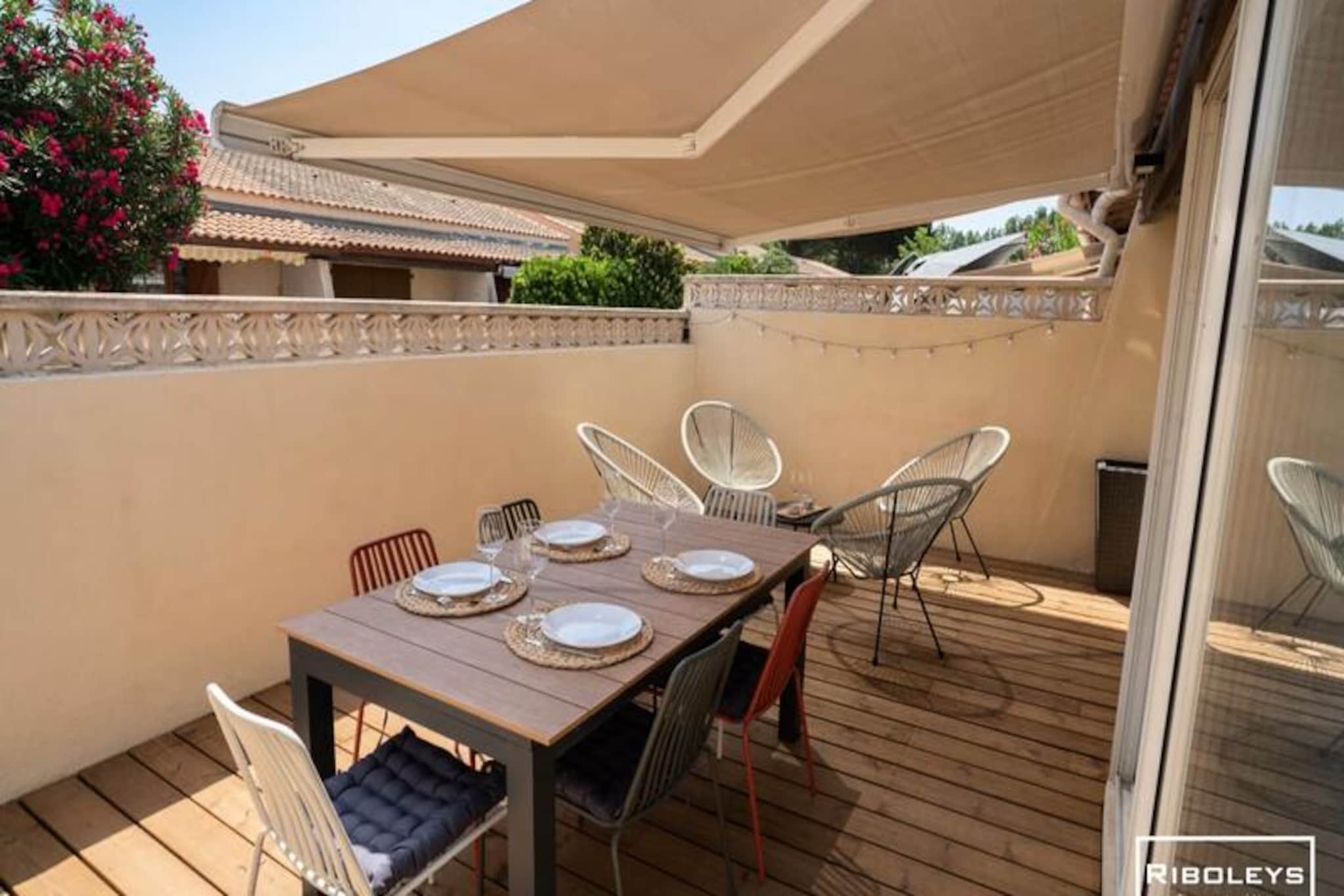 Villa Rénovée Climatisée à 600m De La Plage-Untagged