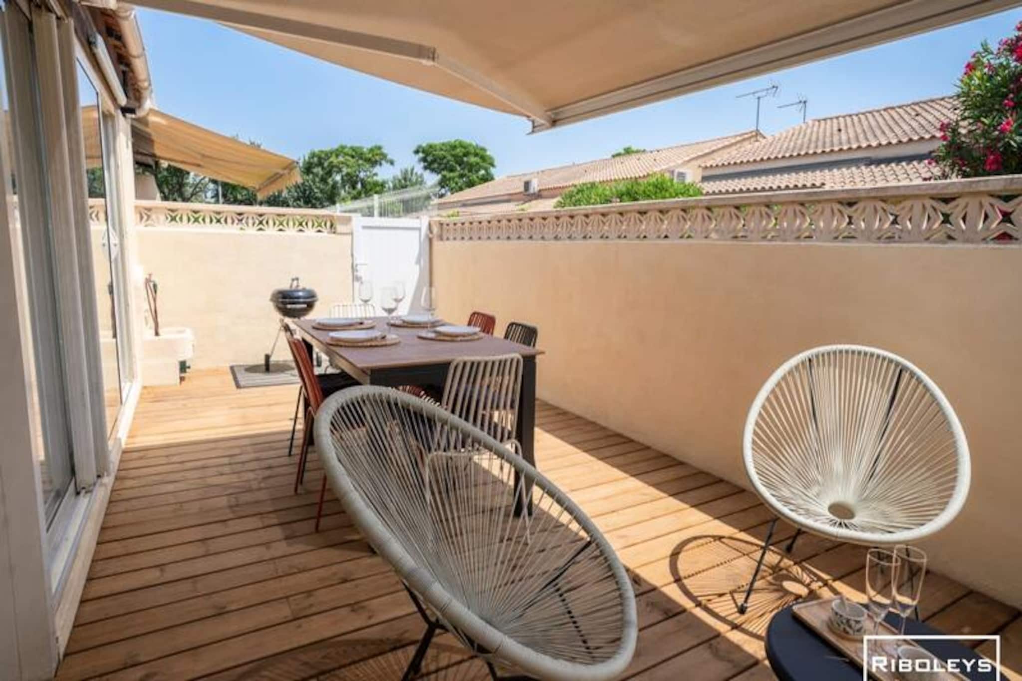 Villa Rénovée Climatisée à 600m De La Plage-Untagged