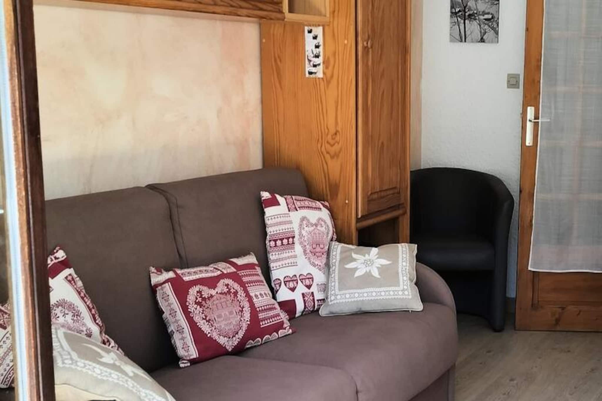 Studio cabin for 4 people, 3*, south-east facing