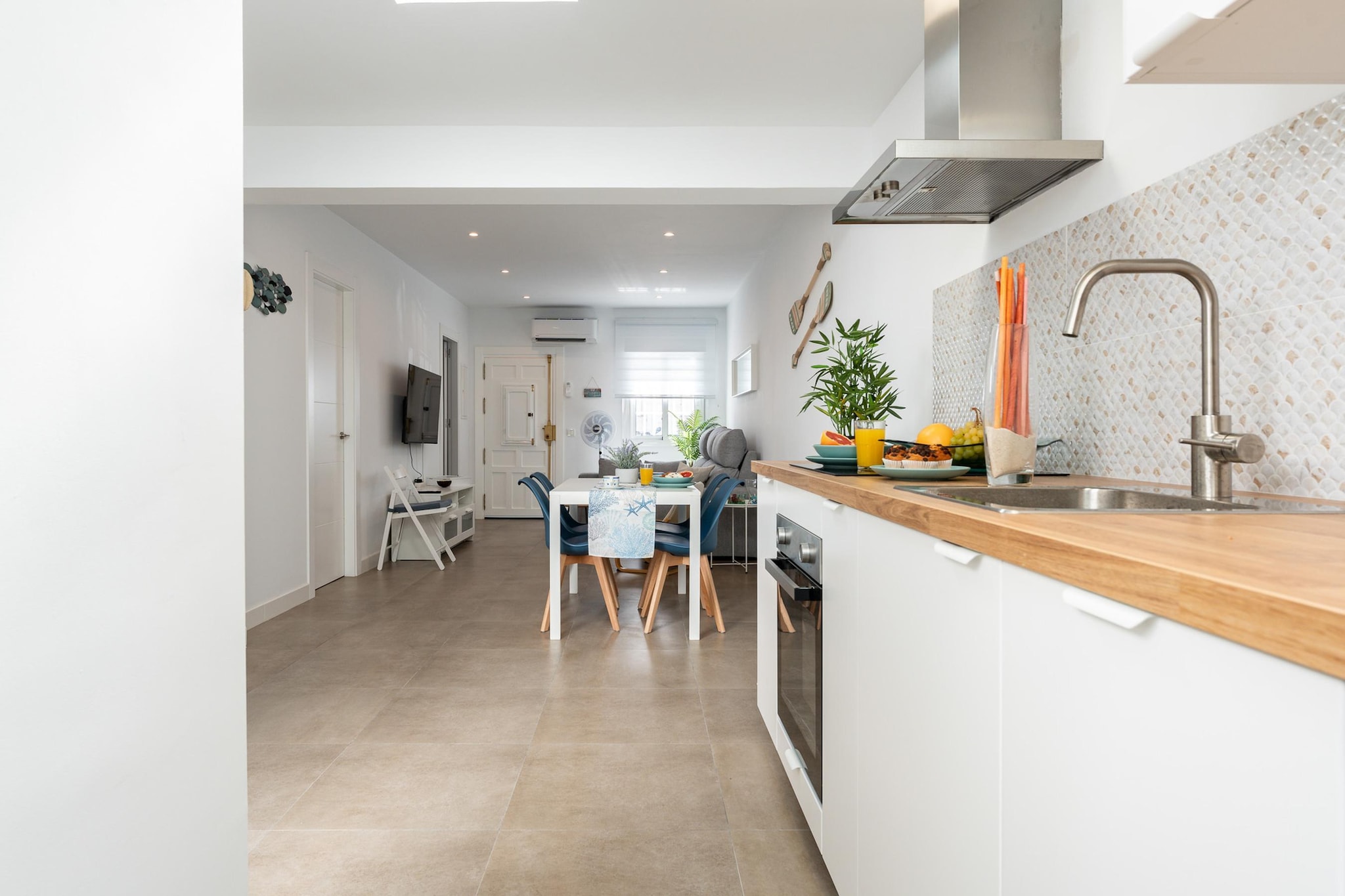 CT 335 - Fuengirola Apartamento  Sohail Beach-Keuken