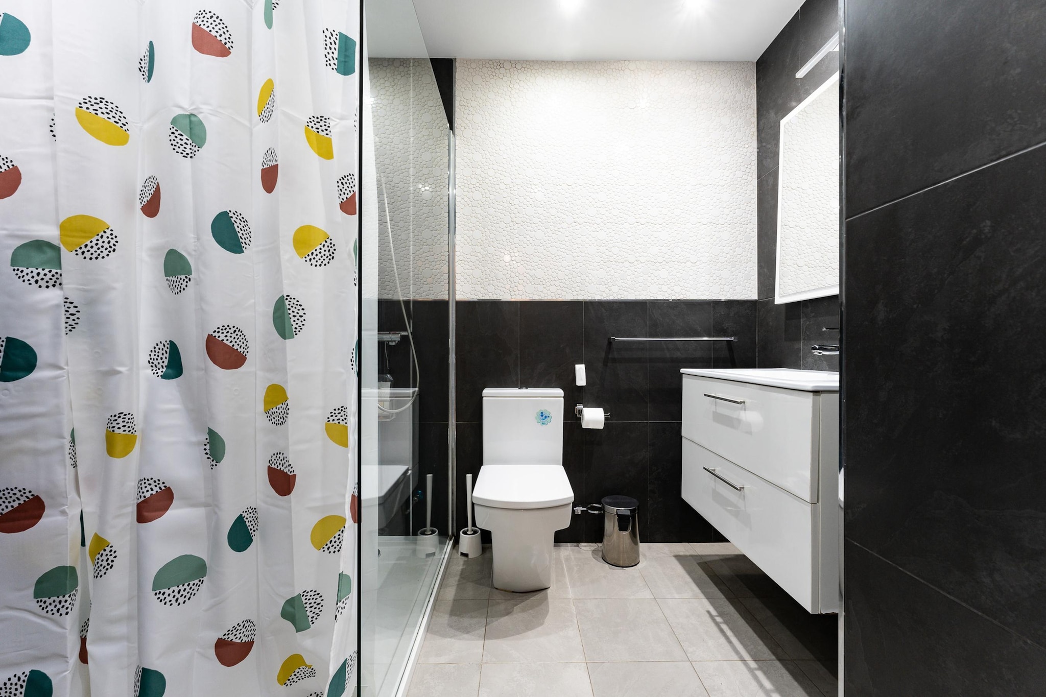 CT 350 - Faro's Marbella Beachapartment for 2 - perfect beachconection-Badkamer