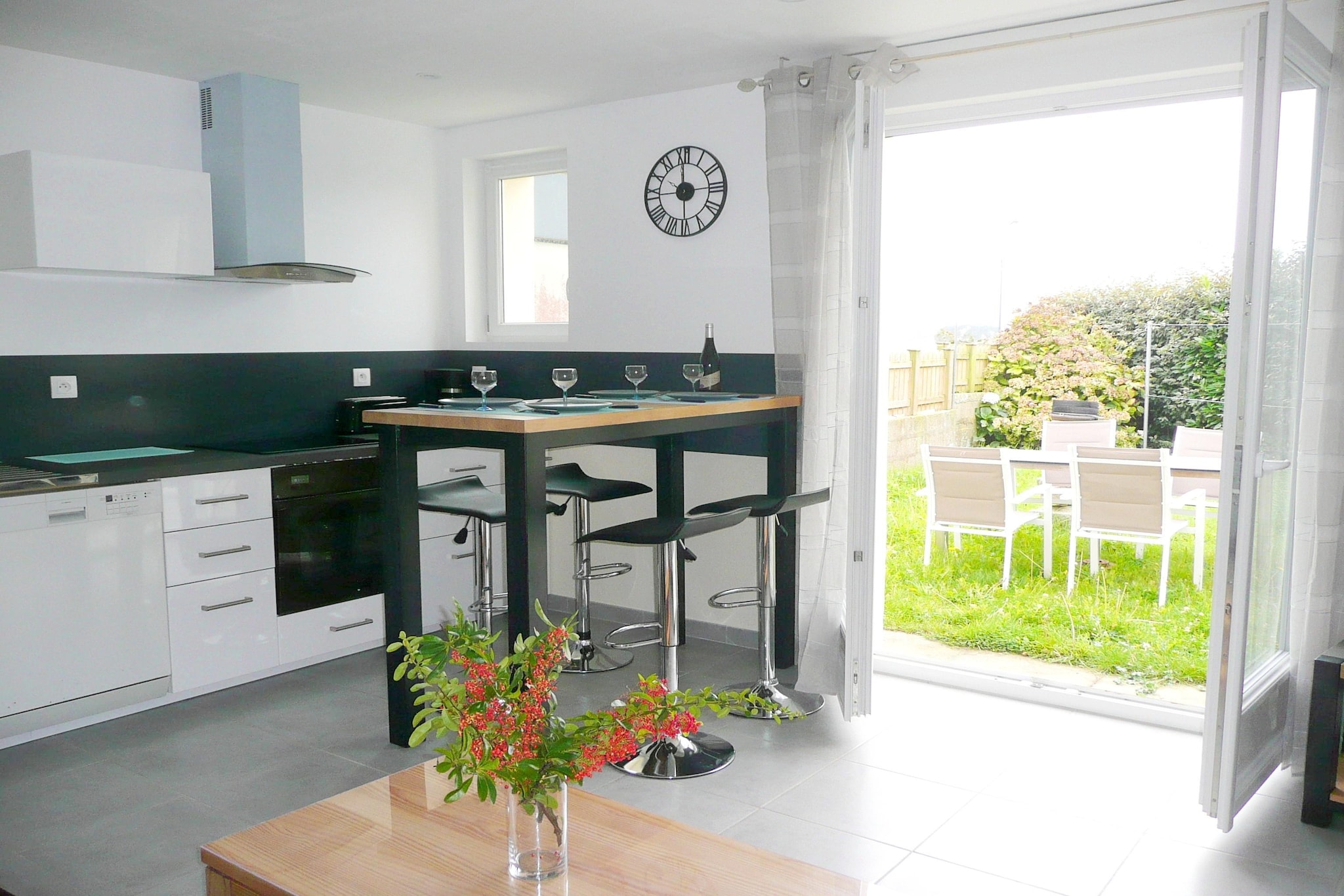 Doppelhaushälfte in Plouguerneau-Buitenkant zomer