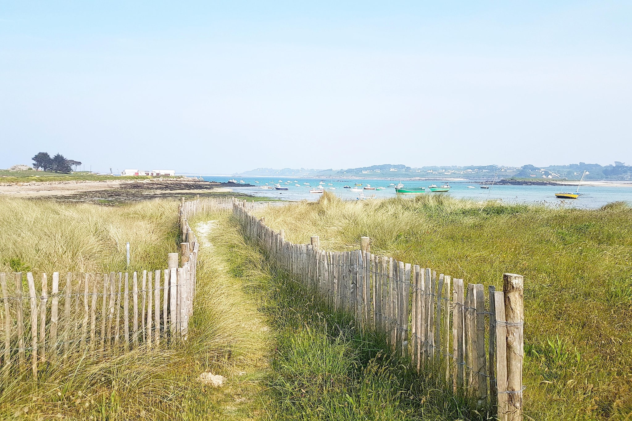 Doppelhaushälfte in Plouguerneau-Gebieden zomer 1km