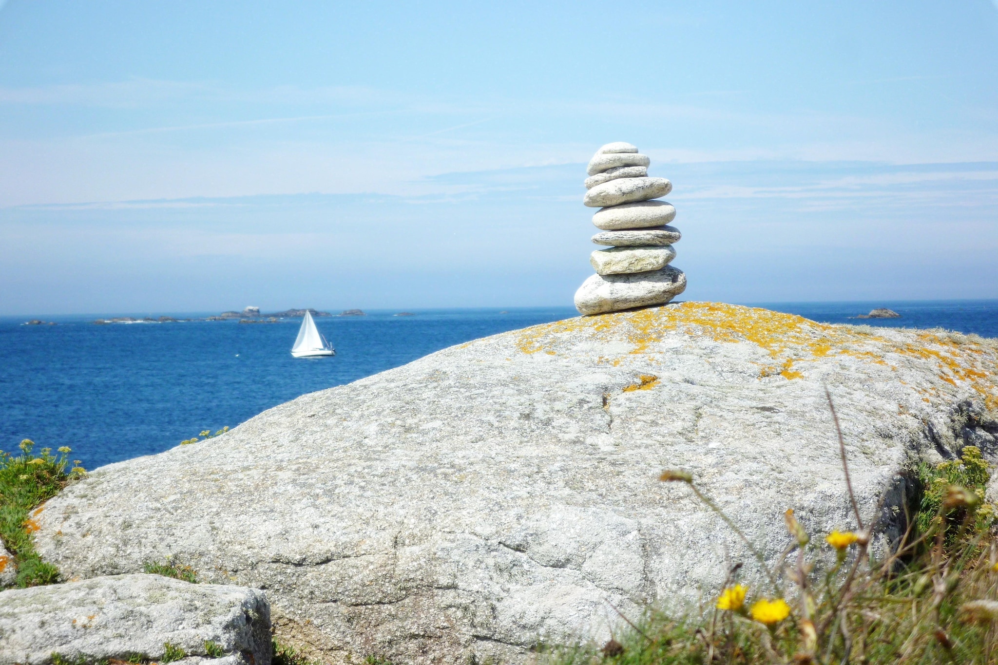 Doppelhaushälfte in Plouguerneau-Gebieden zomer 5km