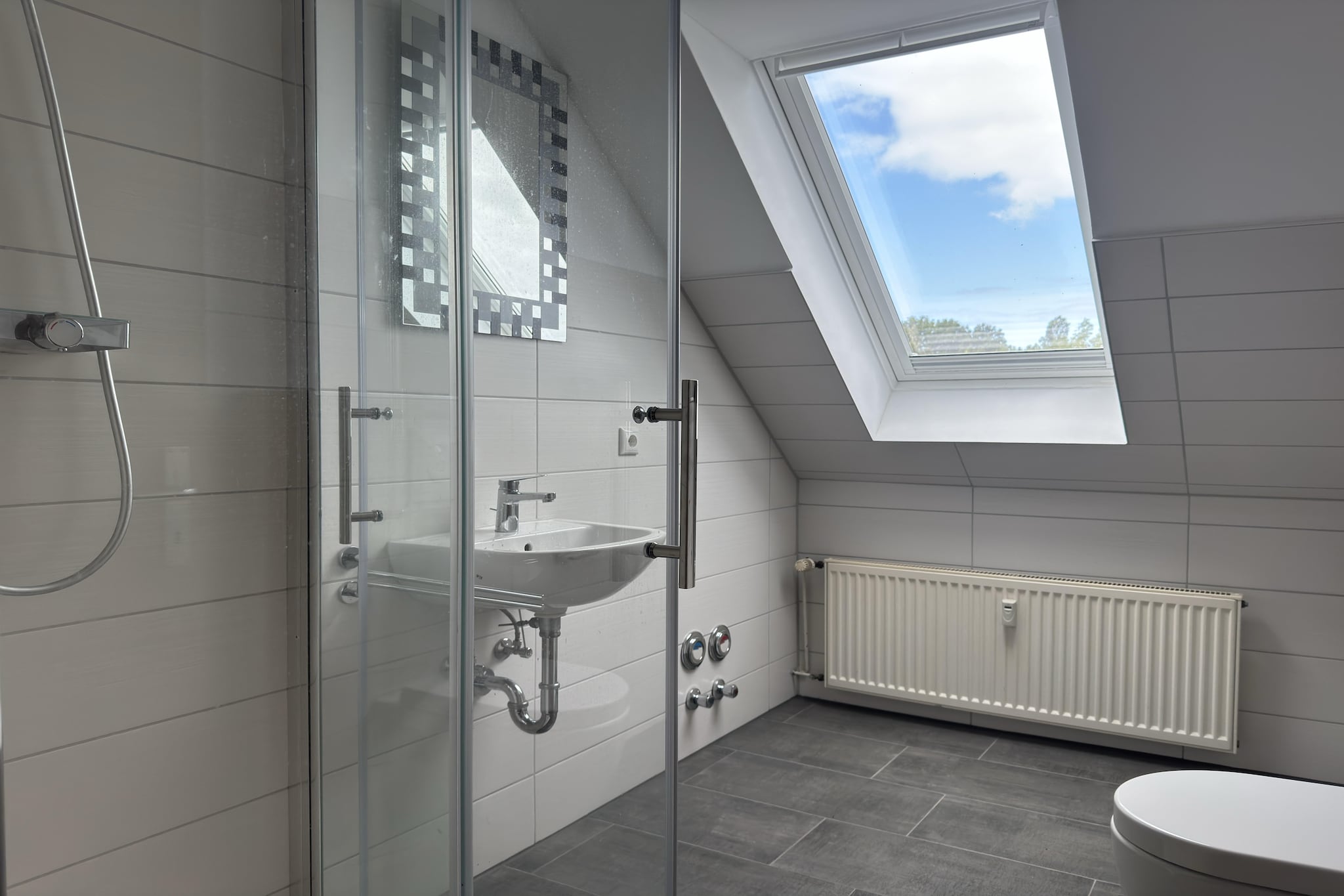 Gruppenunterkunft in Ballenstedt-Badkamer