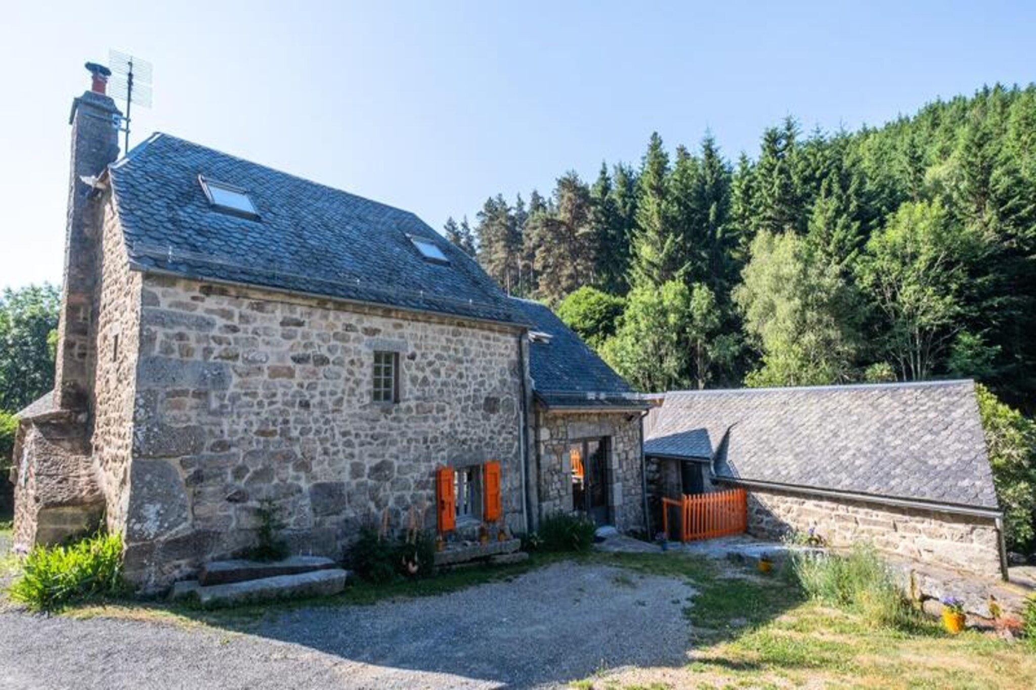 Gîte de France Le moulin du chambon 6/8 pers 3 épis-Niet-getagd