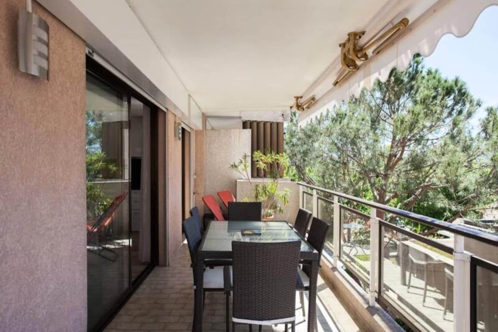 Résidence 3p Avec Terrasse Au Palm Beach, à 2min Des Plages