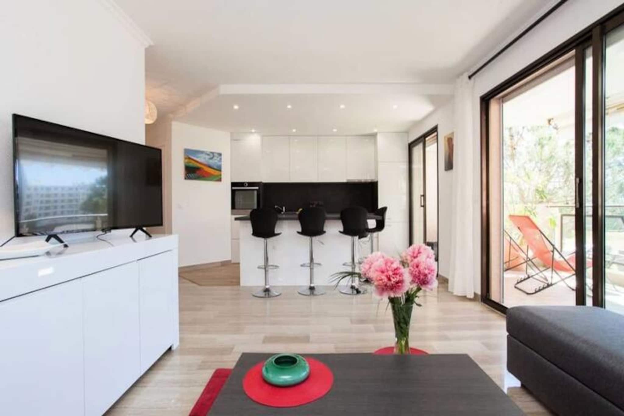 Résidence 3p Avec Terrasse Au Palm Beach, à 2min Des Plages-Non tagué